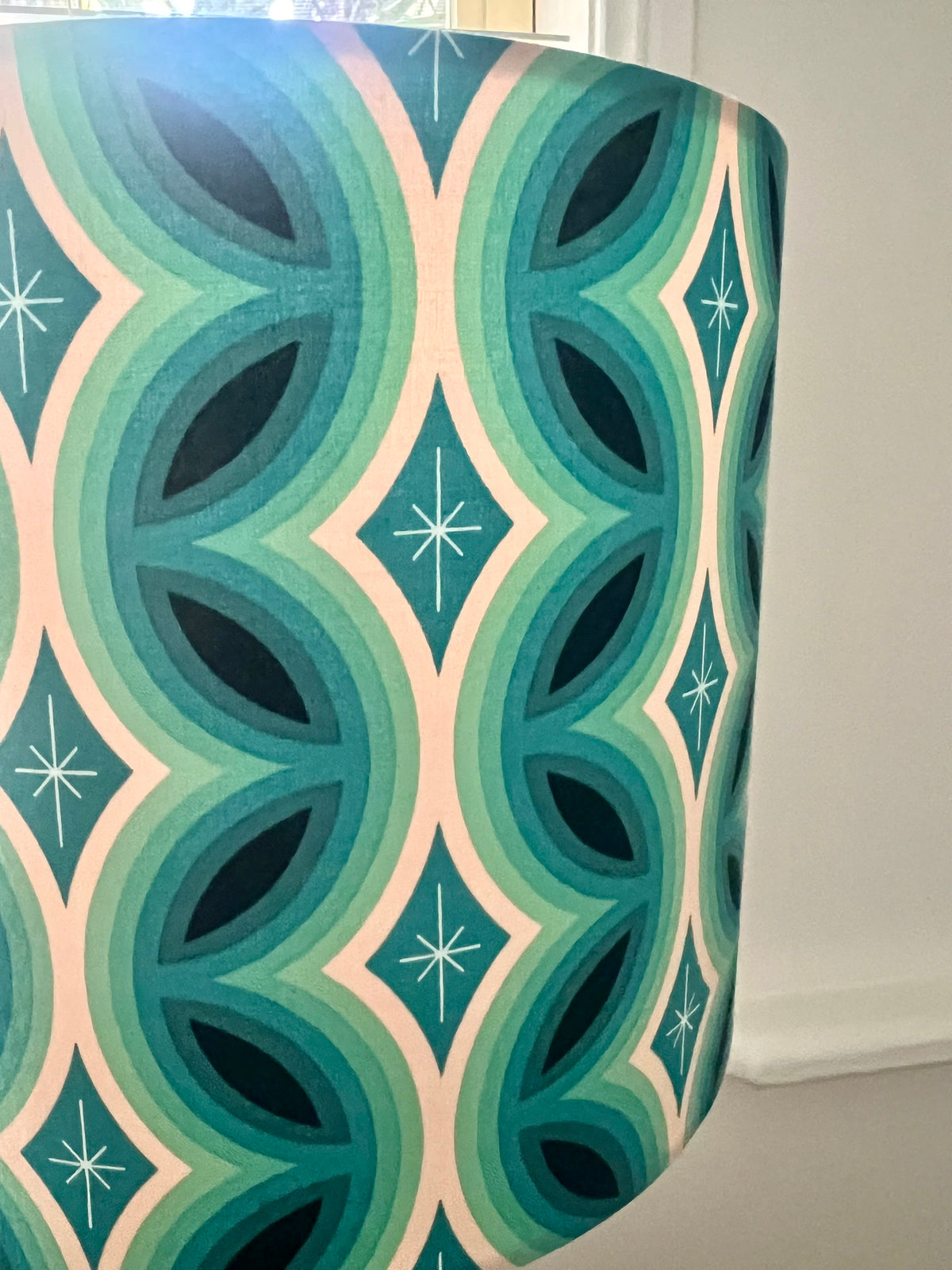 Handmade retro lampshade