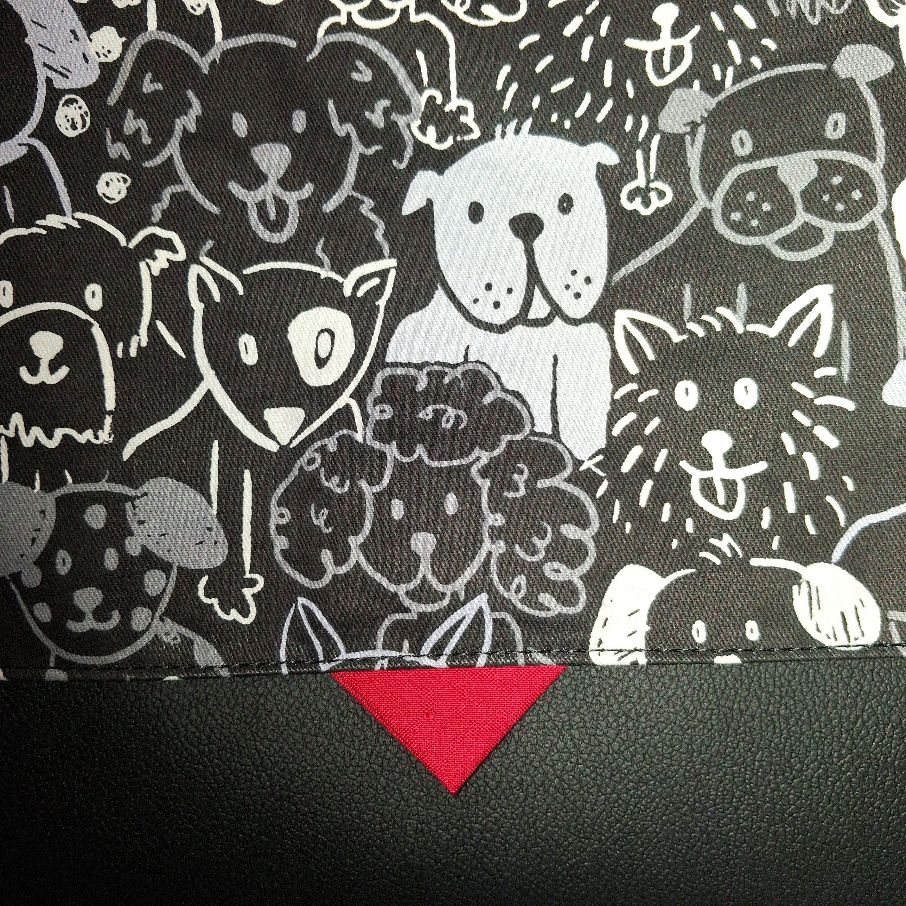 Puppy Love - Medium Sized Tote Bag