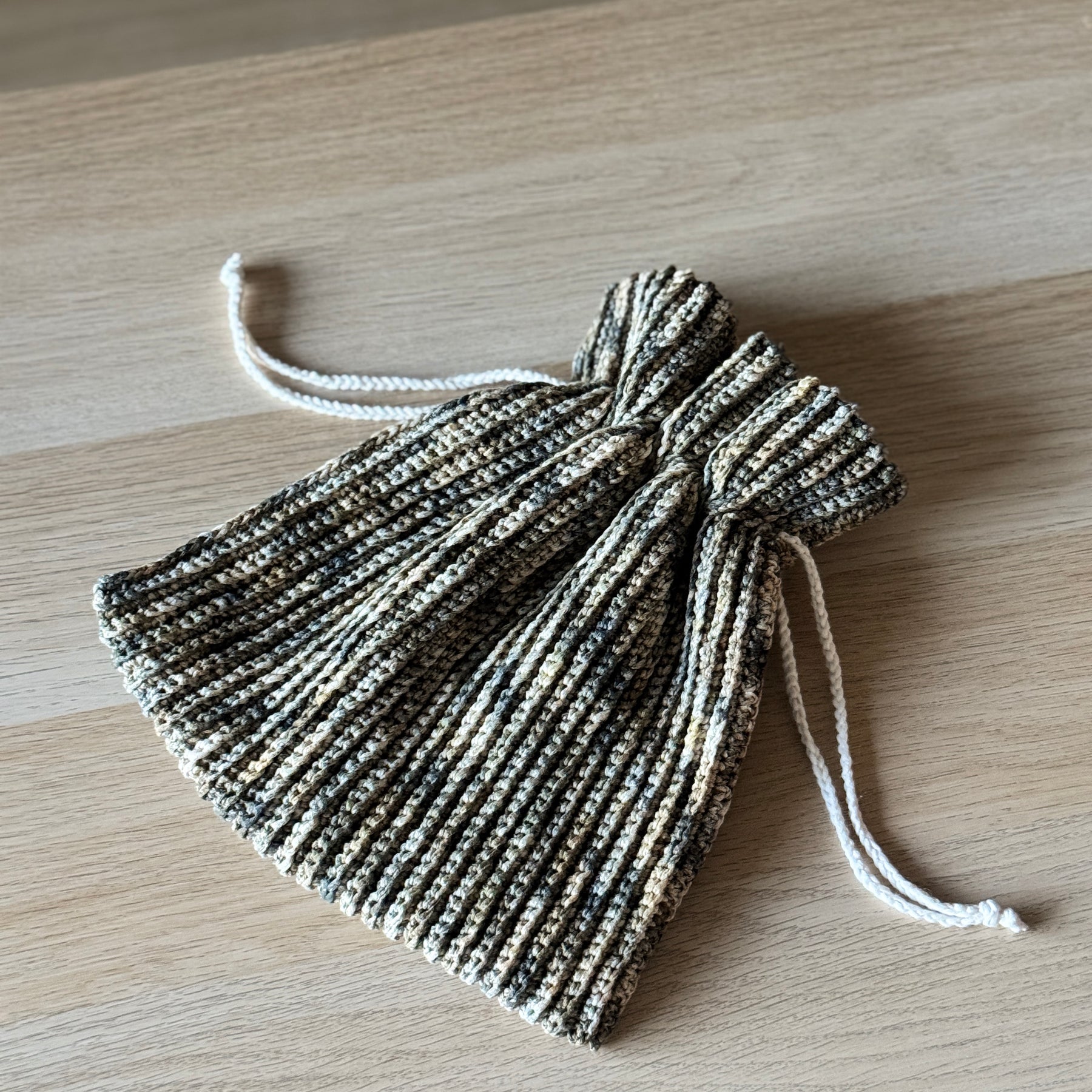 Drawstring Bag | Not Your Regular Drawstring Bag | Handmade Crochet Pouch