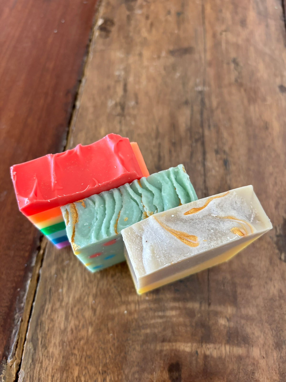 Tallow & Coconut Milk 3 Handmade Soaps Pack