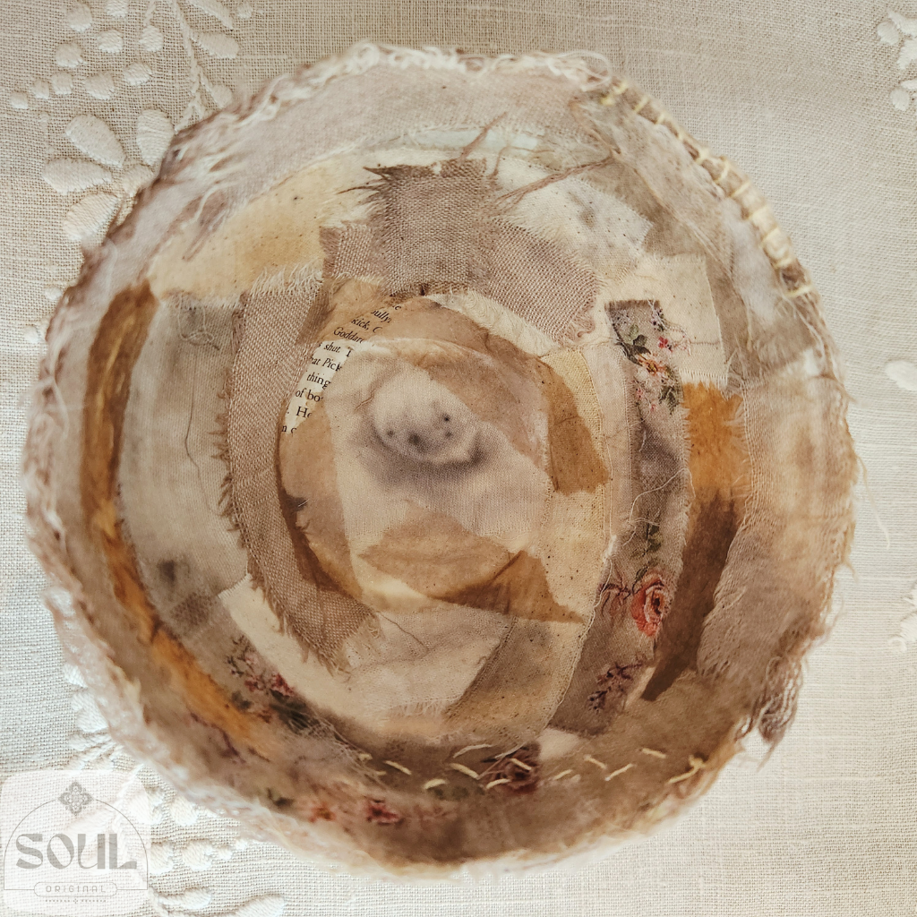 Textile Art Bowl – Natural & Earthy (4)