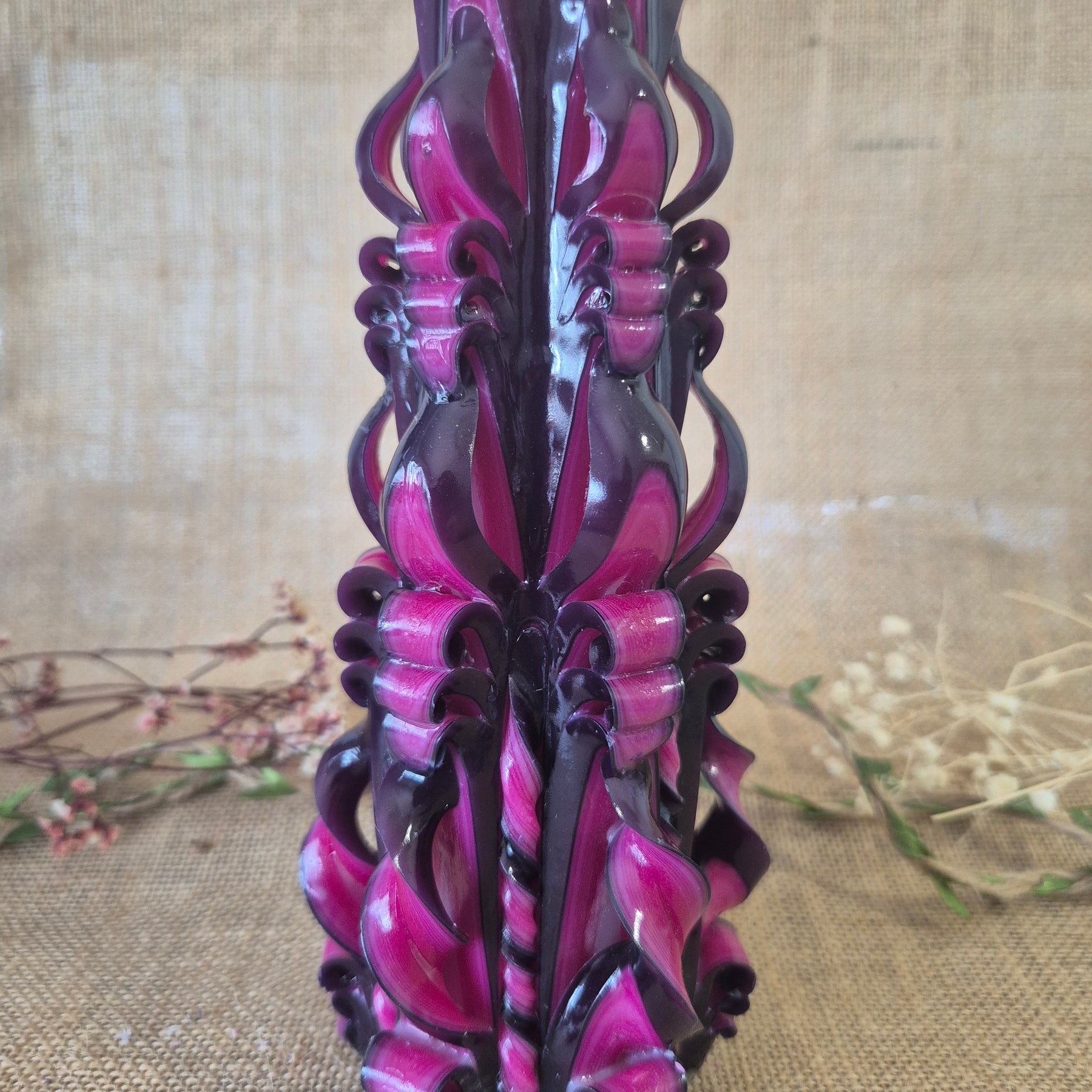 Pink, Magenta and Black 21cm