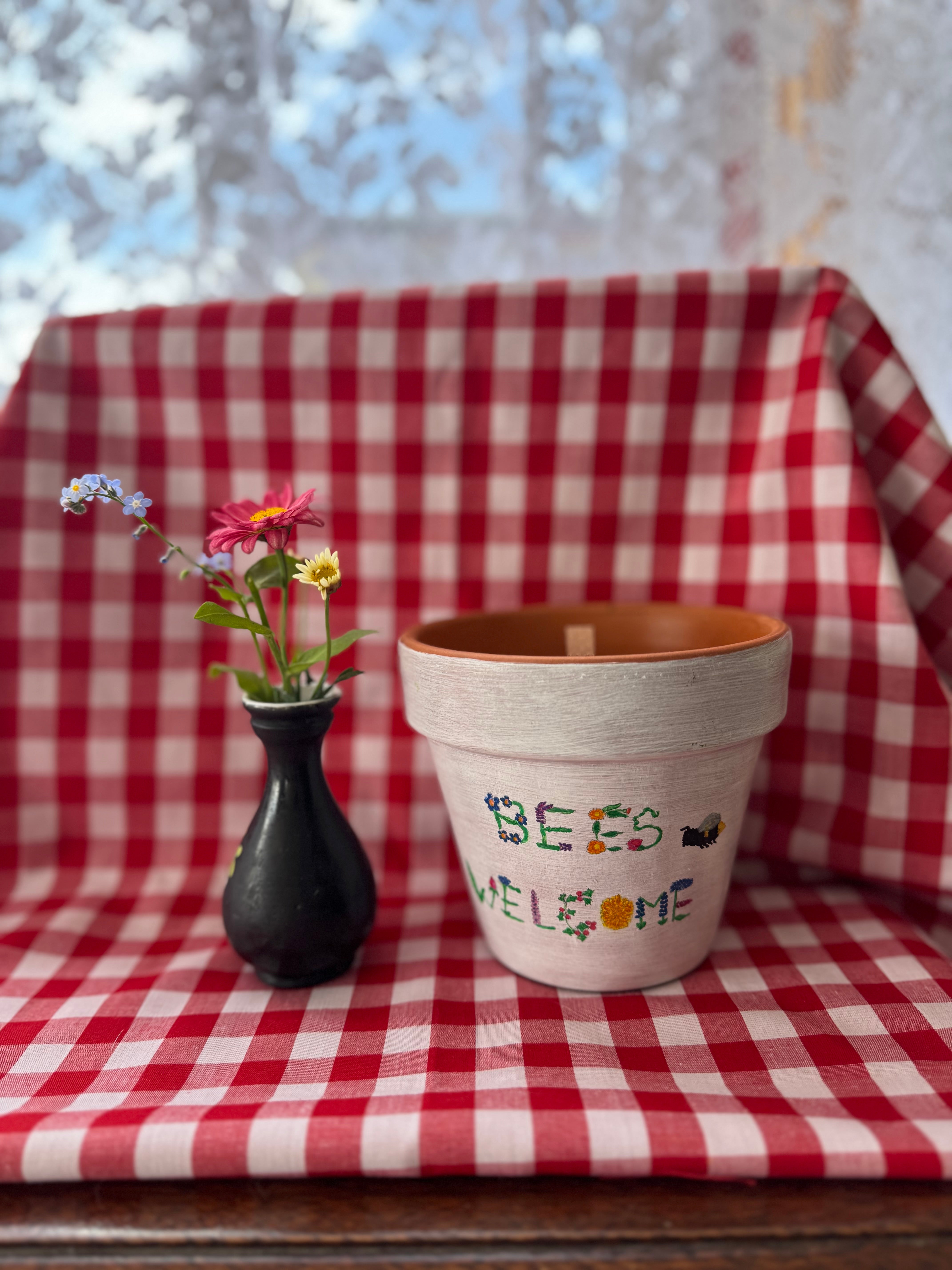 Scented Soy Potted Candles