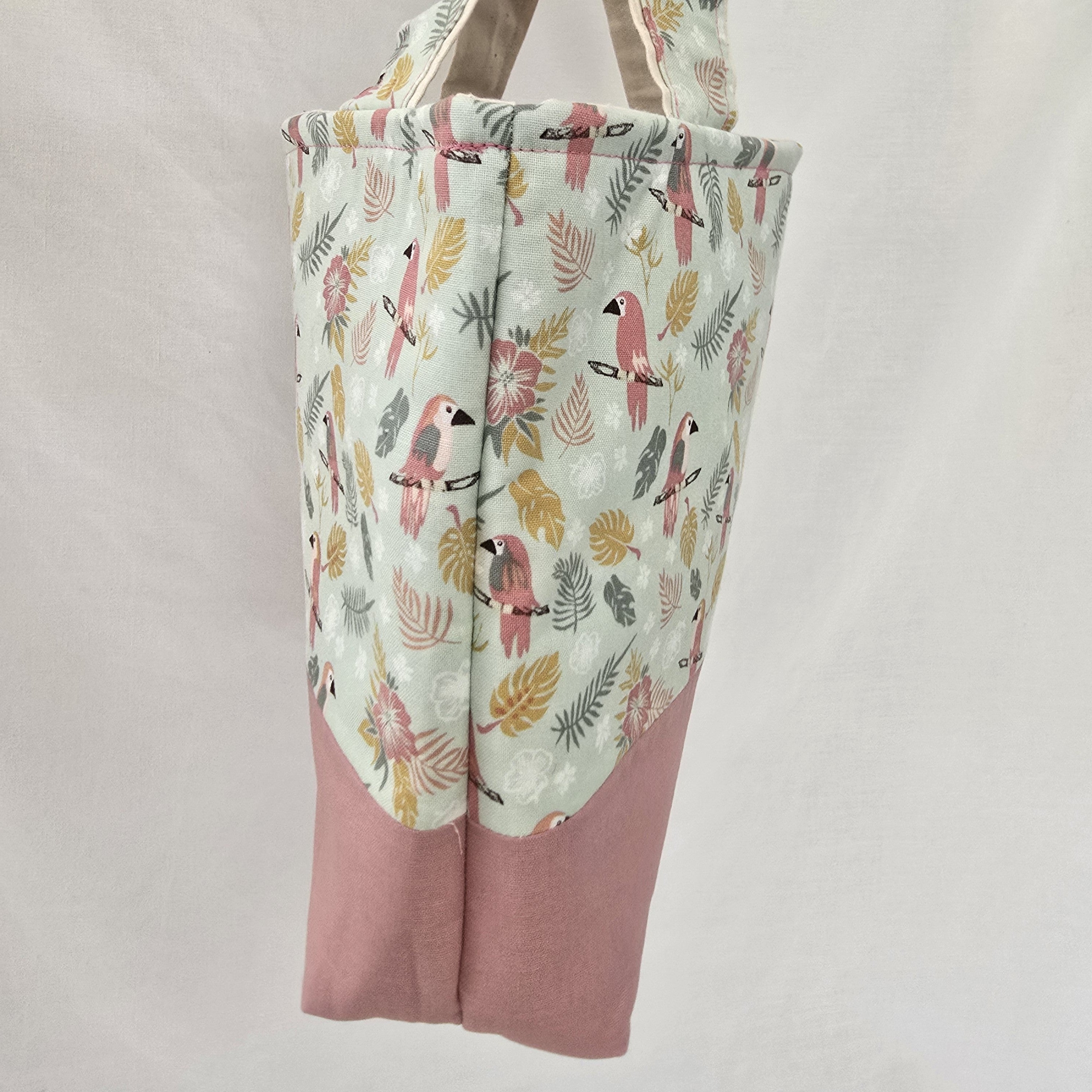 Classic Handbag | Pastel Bird Print | Australian Wildlife Collection