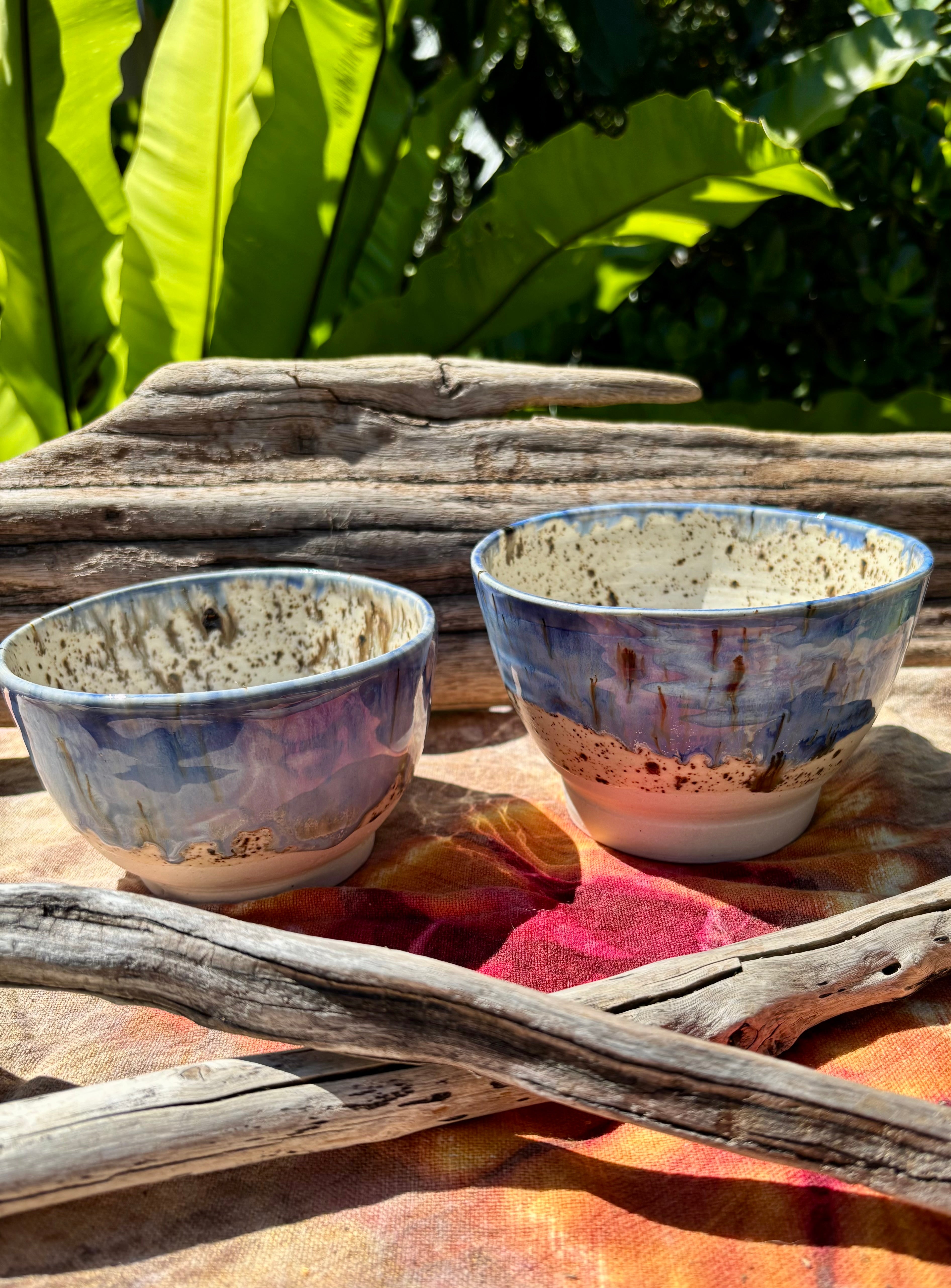 Handmade Beach bowl set