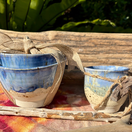Handmade Beach bowl set