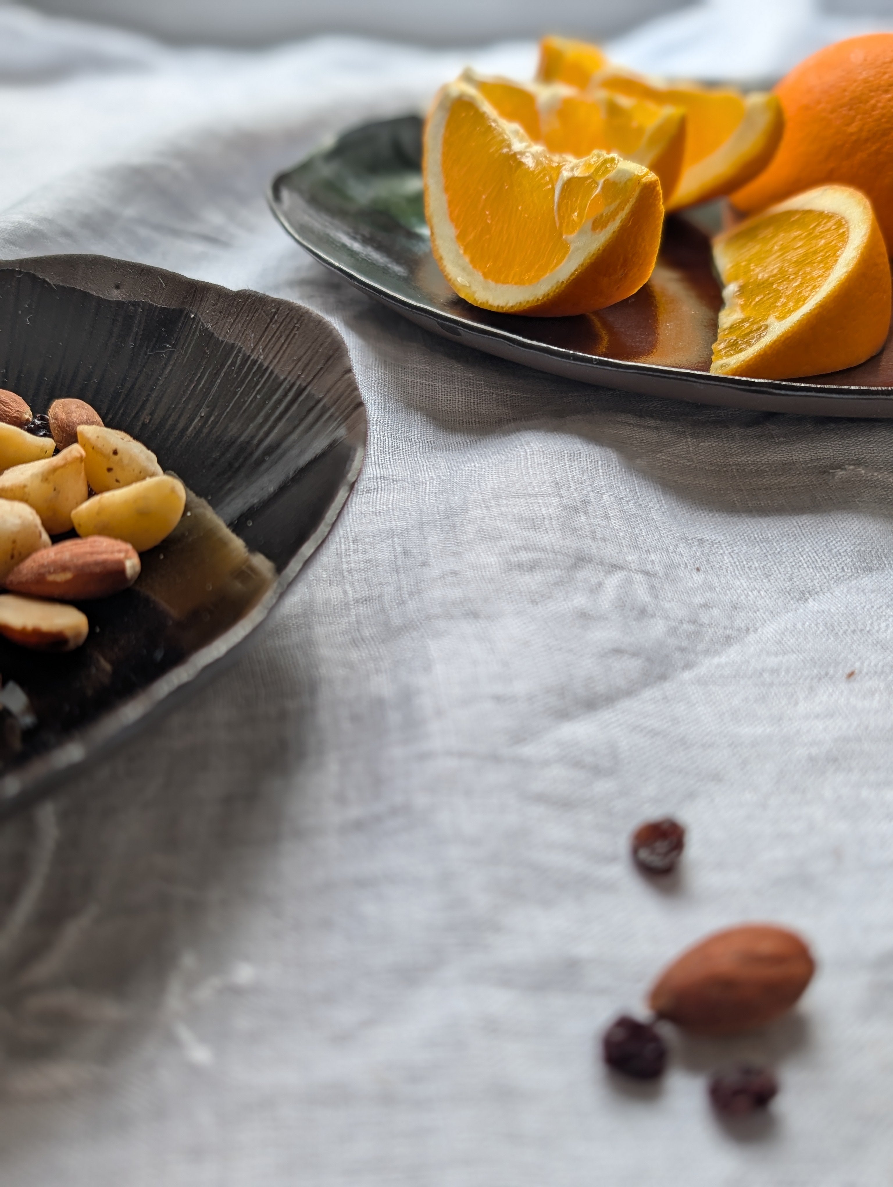 Ceramic Plate + Bowl Gift Set | dark • moody • everyday