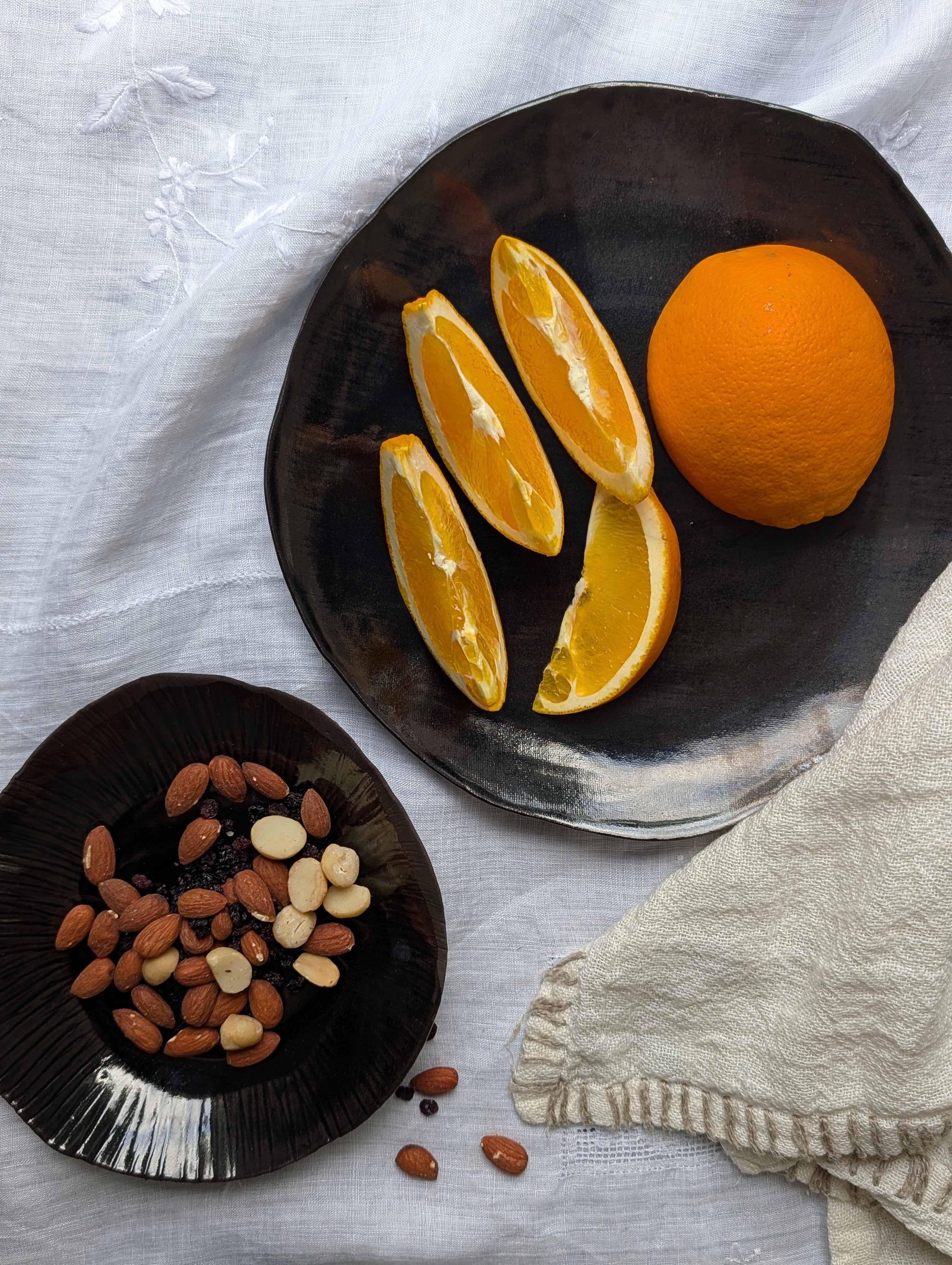 Ceramic Plate + Bowl Gift Set | dark • moody • everyday