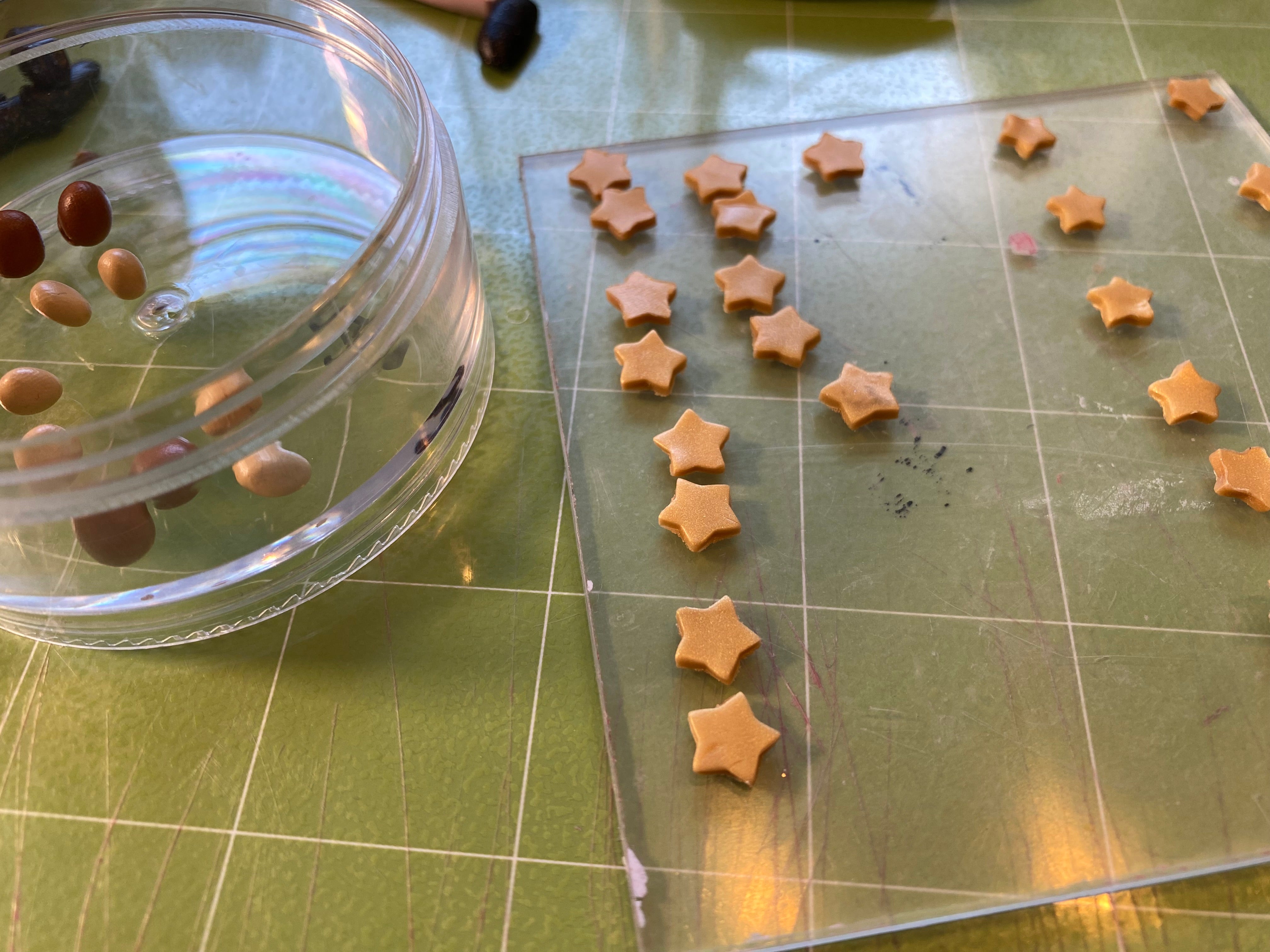 Silent Night Charm Trio – Bear, Cupcake & Star