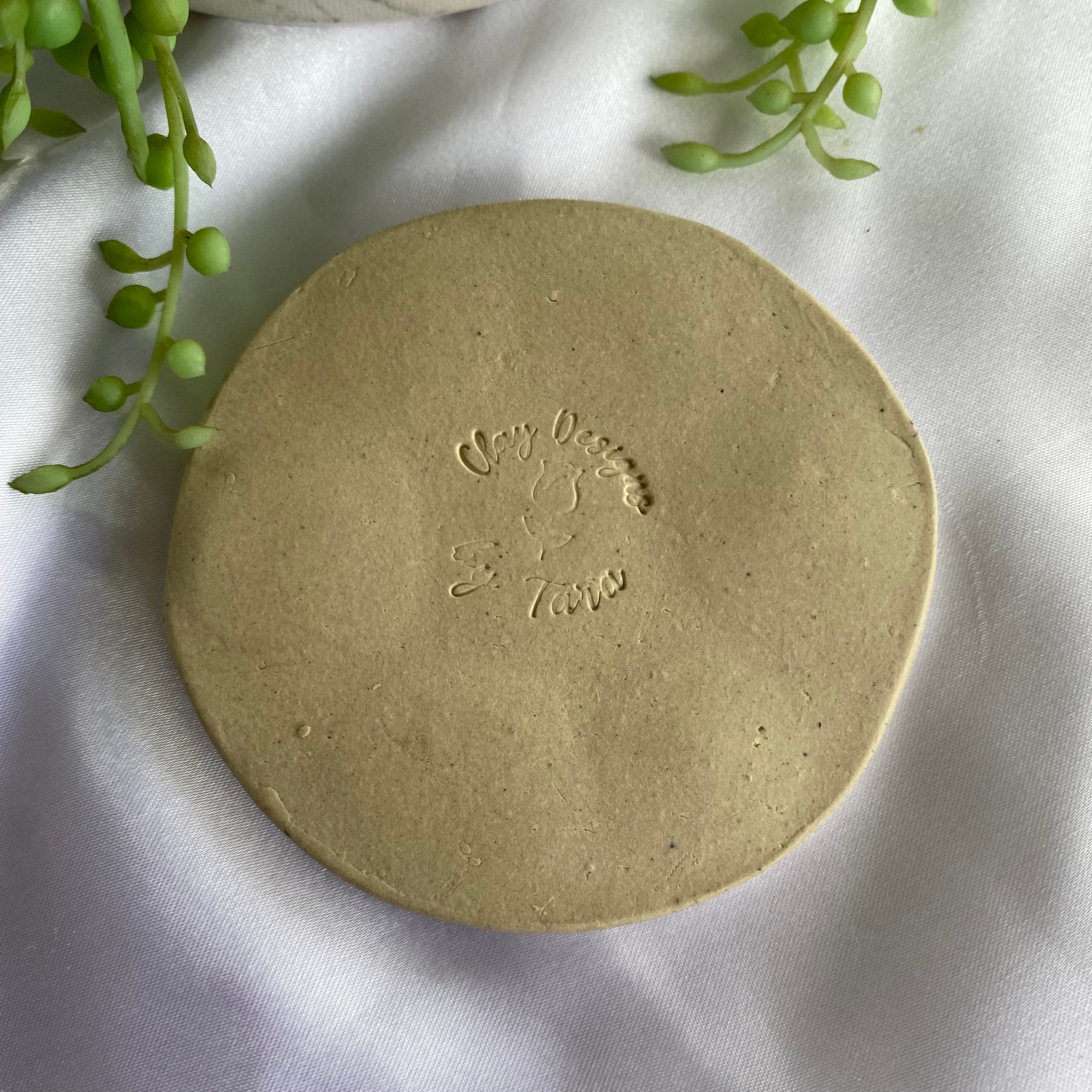 Handmade Ceramic Paint Palette |Handmade Pottery