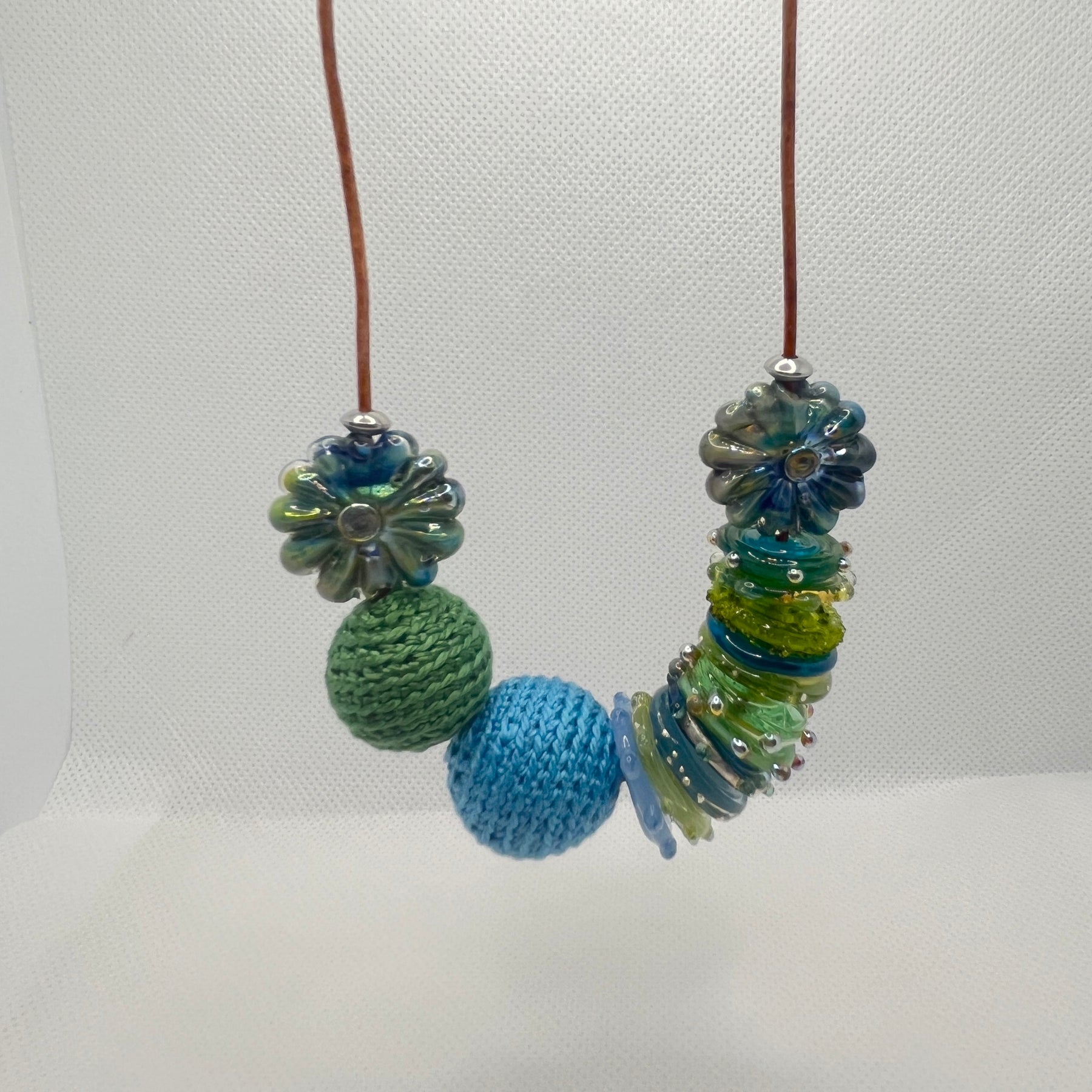 Handmade Adjustable Necklace - Sea Moss