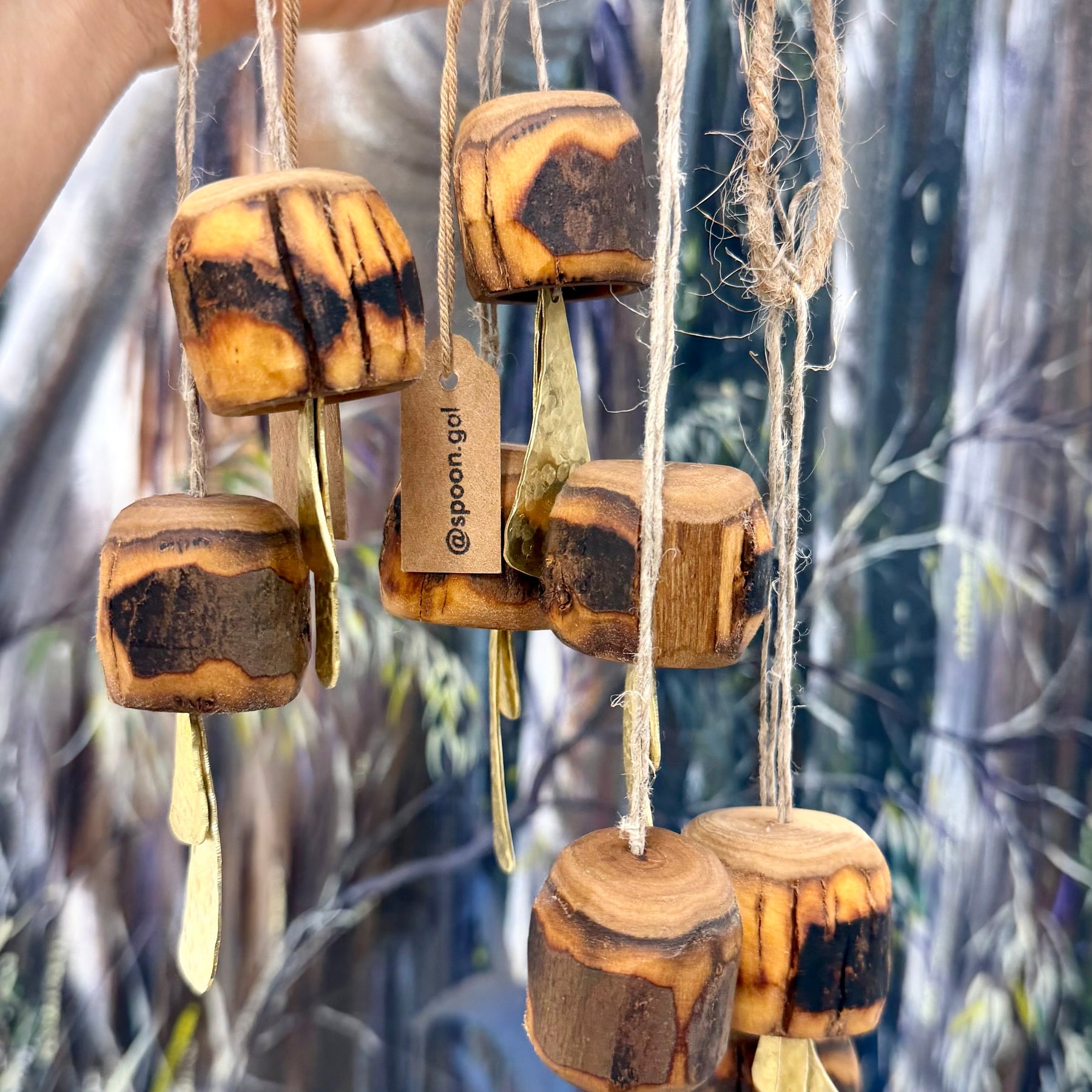 Sweetest Bush Bells - Christmas Decoration - sold as a pair