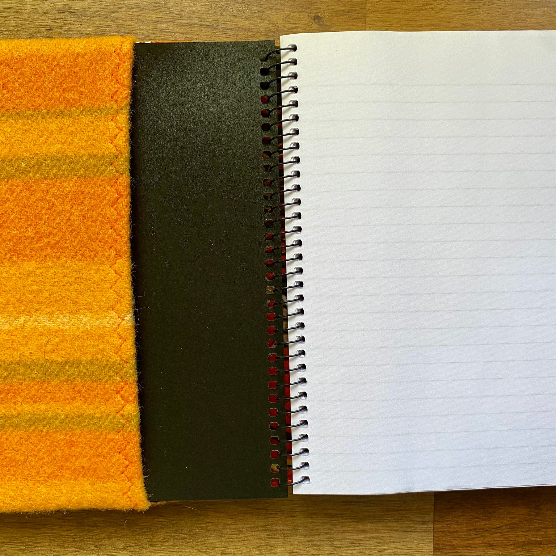 A5 Upcycled Notebook Dachshund - Orange