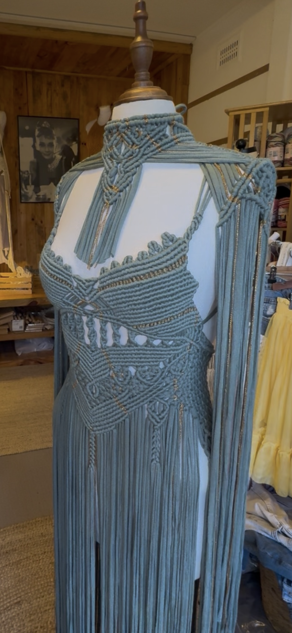 Handmade Macrame Shoulder Piece