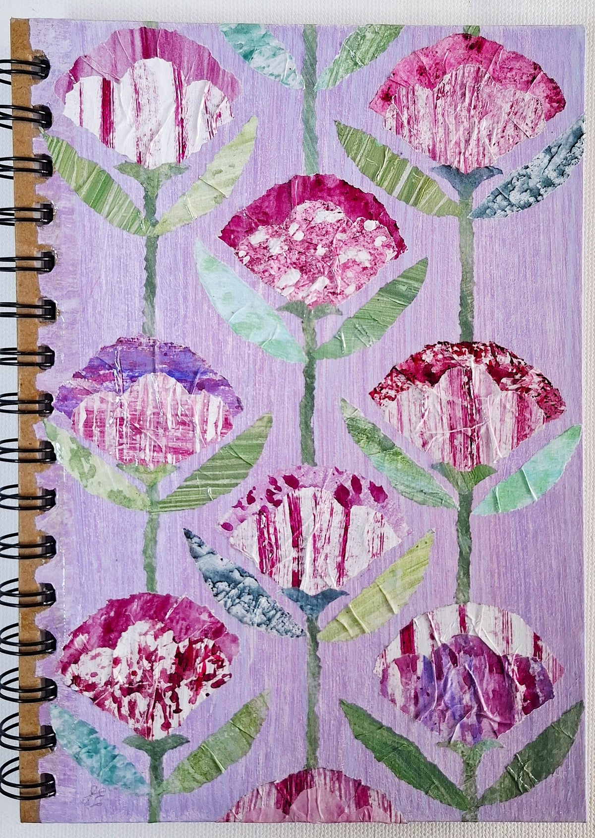 Hand Decorated A5 Notebook - Design 5