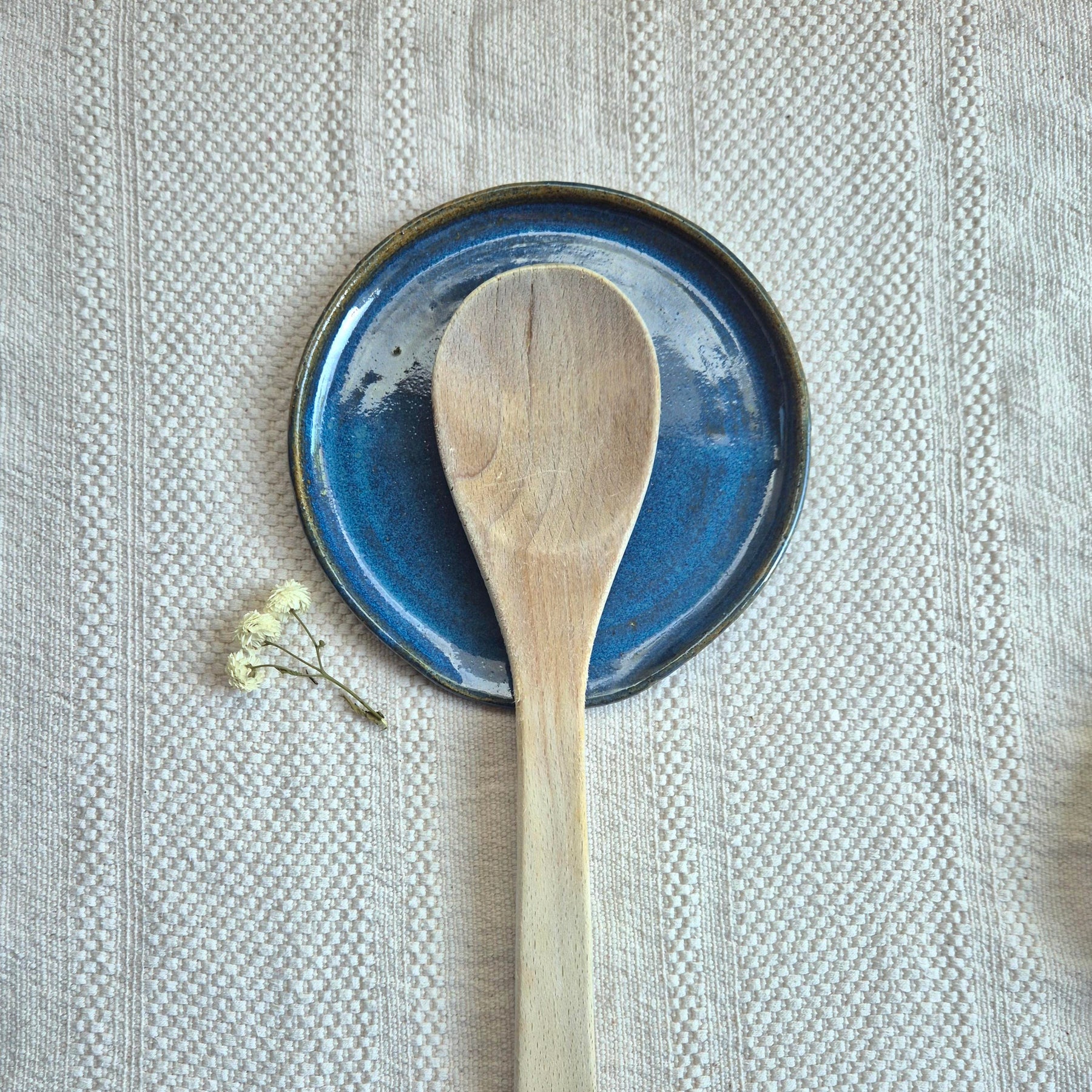 Blue Spoon Rest
