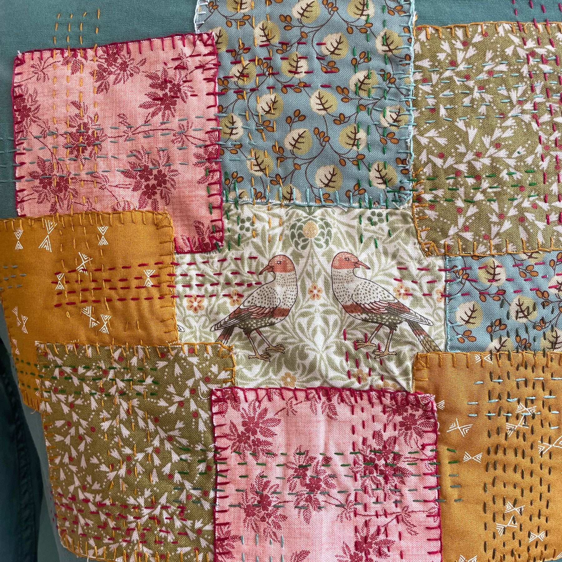 Upcycled Kids Sashiko Patchwork Jacket, Handmade Australia