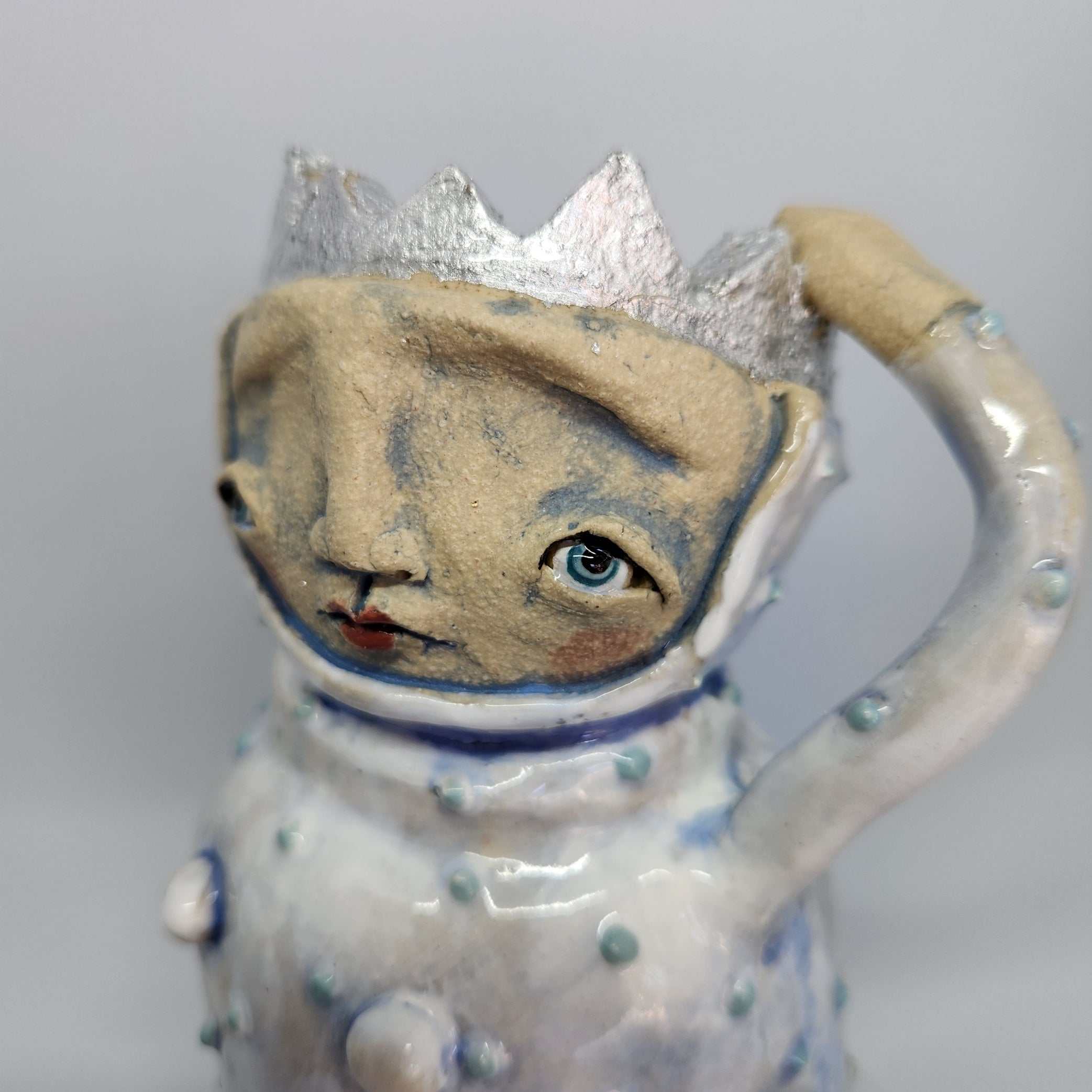 Clay Queen, light blue, treasure keeper