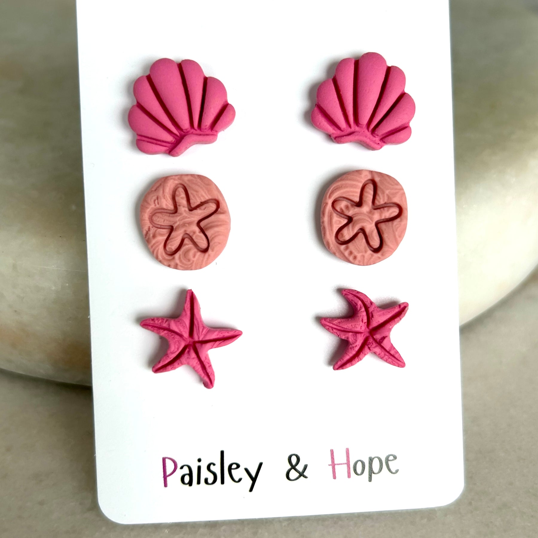 Polymer Clay Stud Pack - Choose design