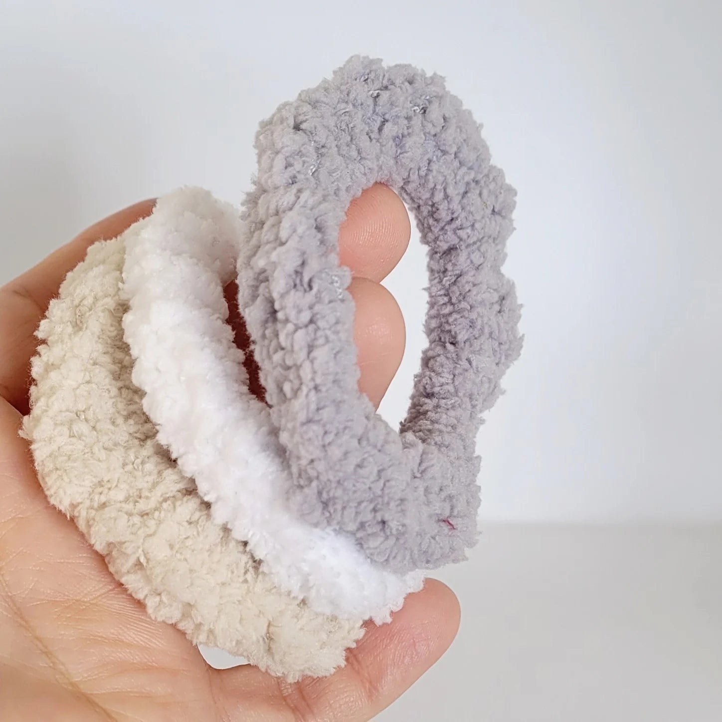 HAIR CANDY | Chenille "Fluffies" Small Scrunchie Set