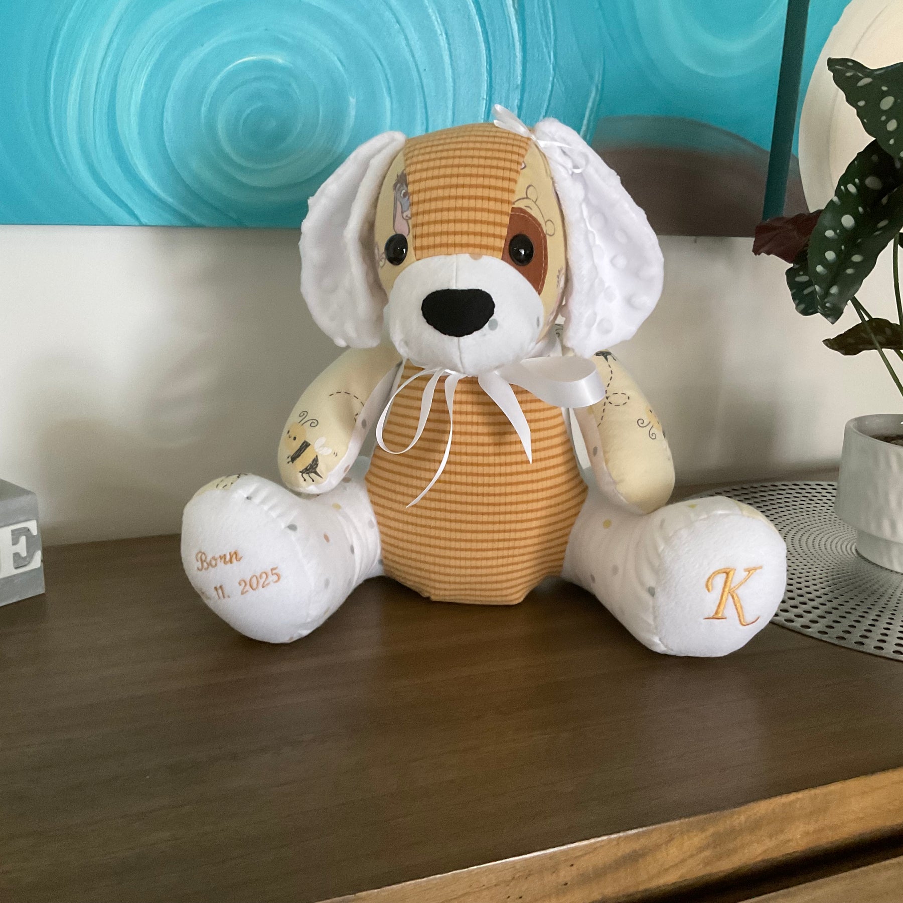 Kip the Dog keepsake bear