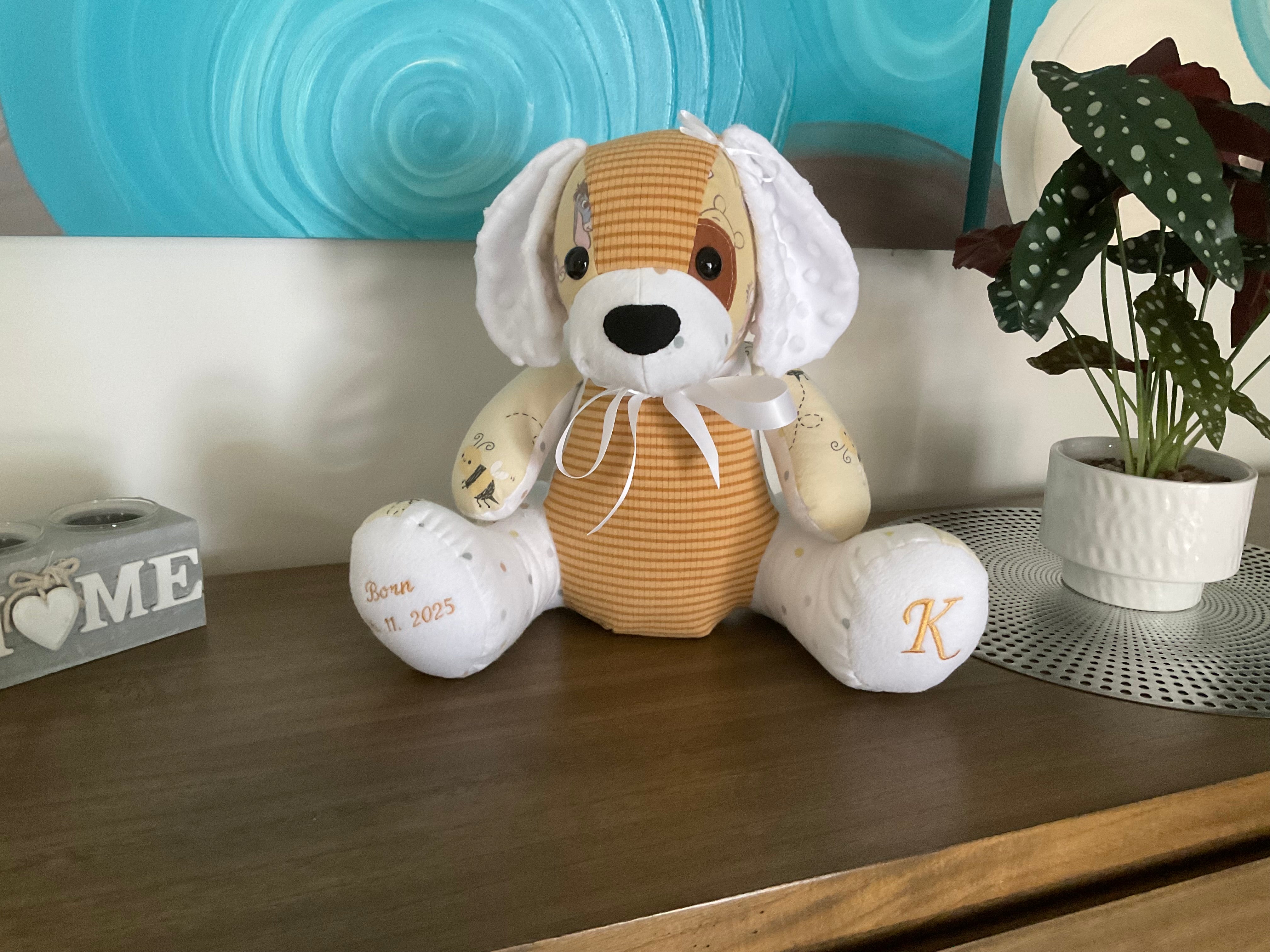 Kip the Dog keepsake bear