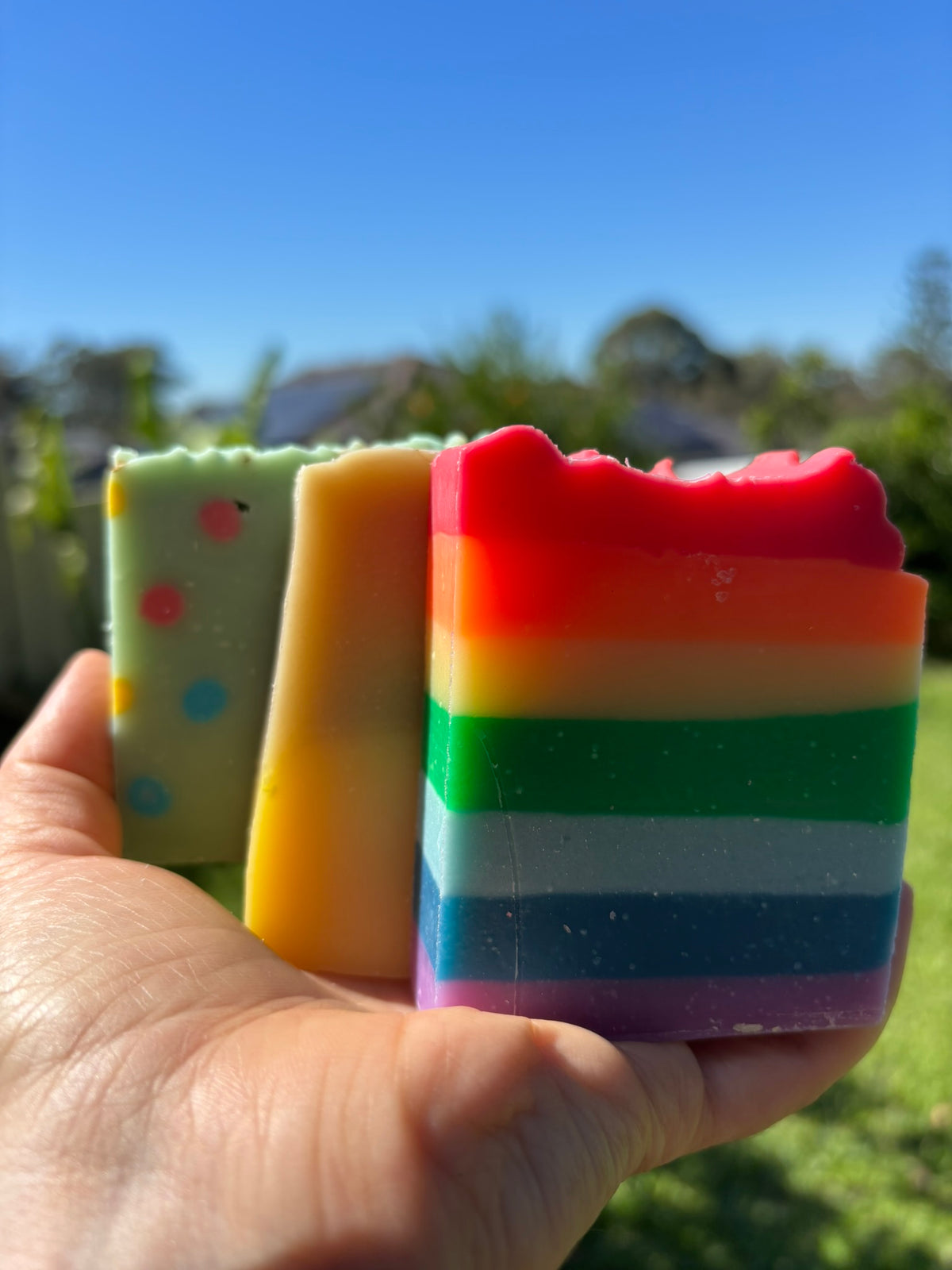Tallow & Coconut Milk 3 Handmade Soaps Pack