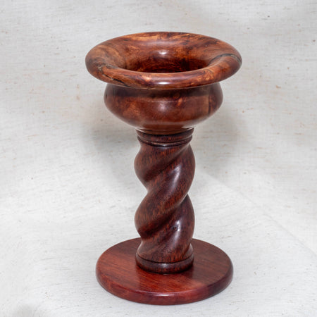 Bowl on Spiral Plinth