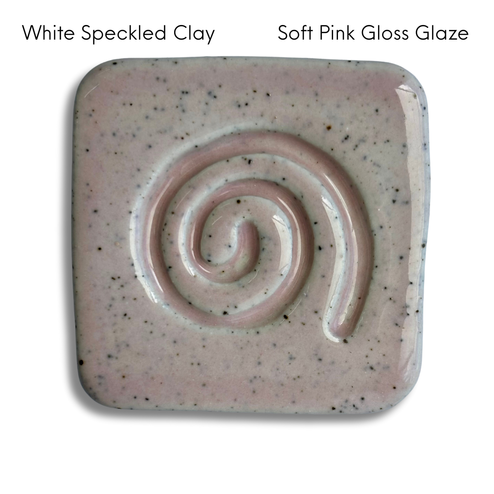 CUSTOM - Garlic/Ginger Grater + Herb Stripper in White Speckled Clay