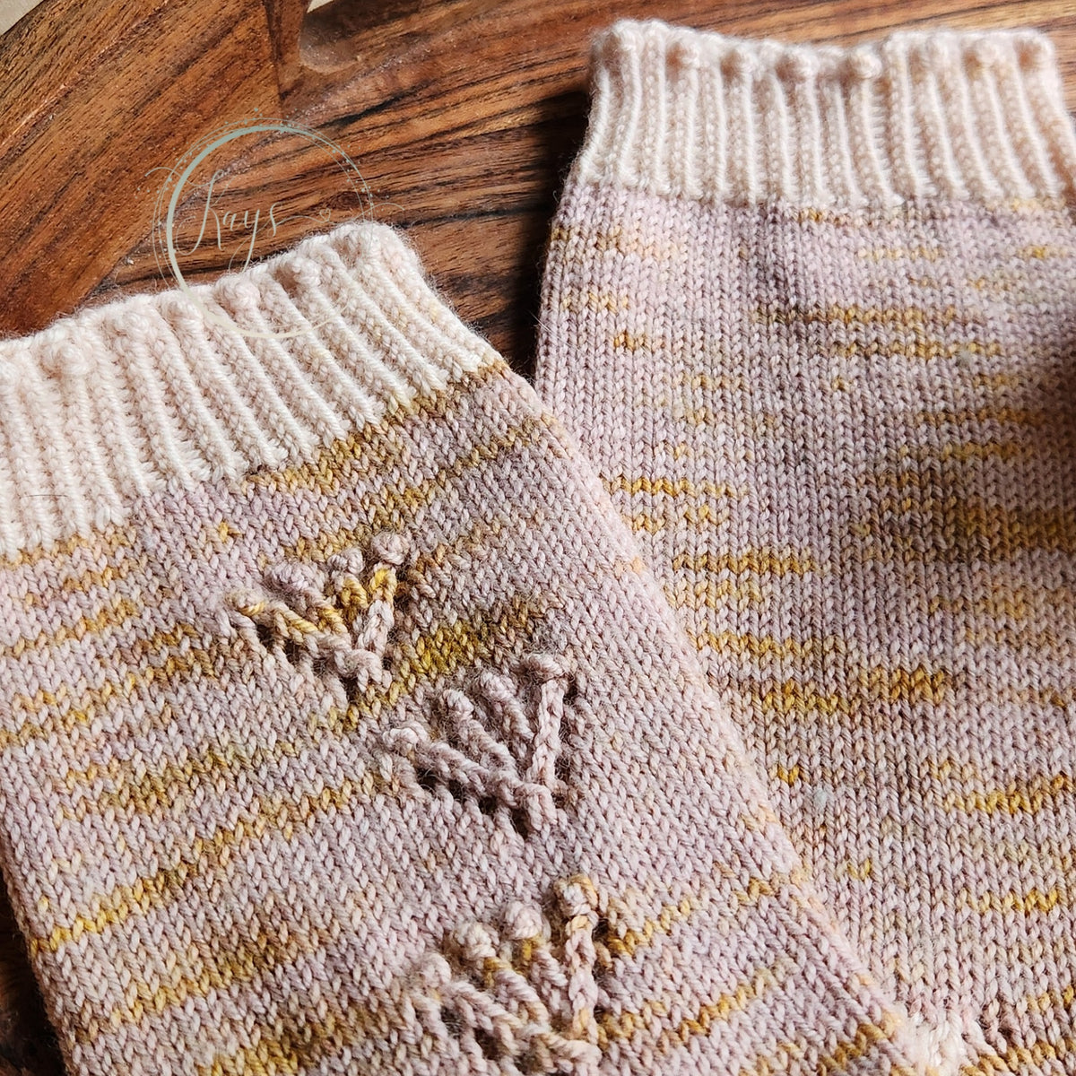Hand Knitted Women's Mid-Calf Socks