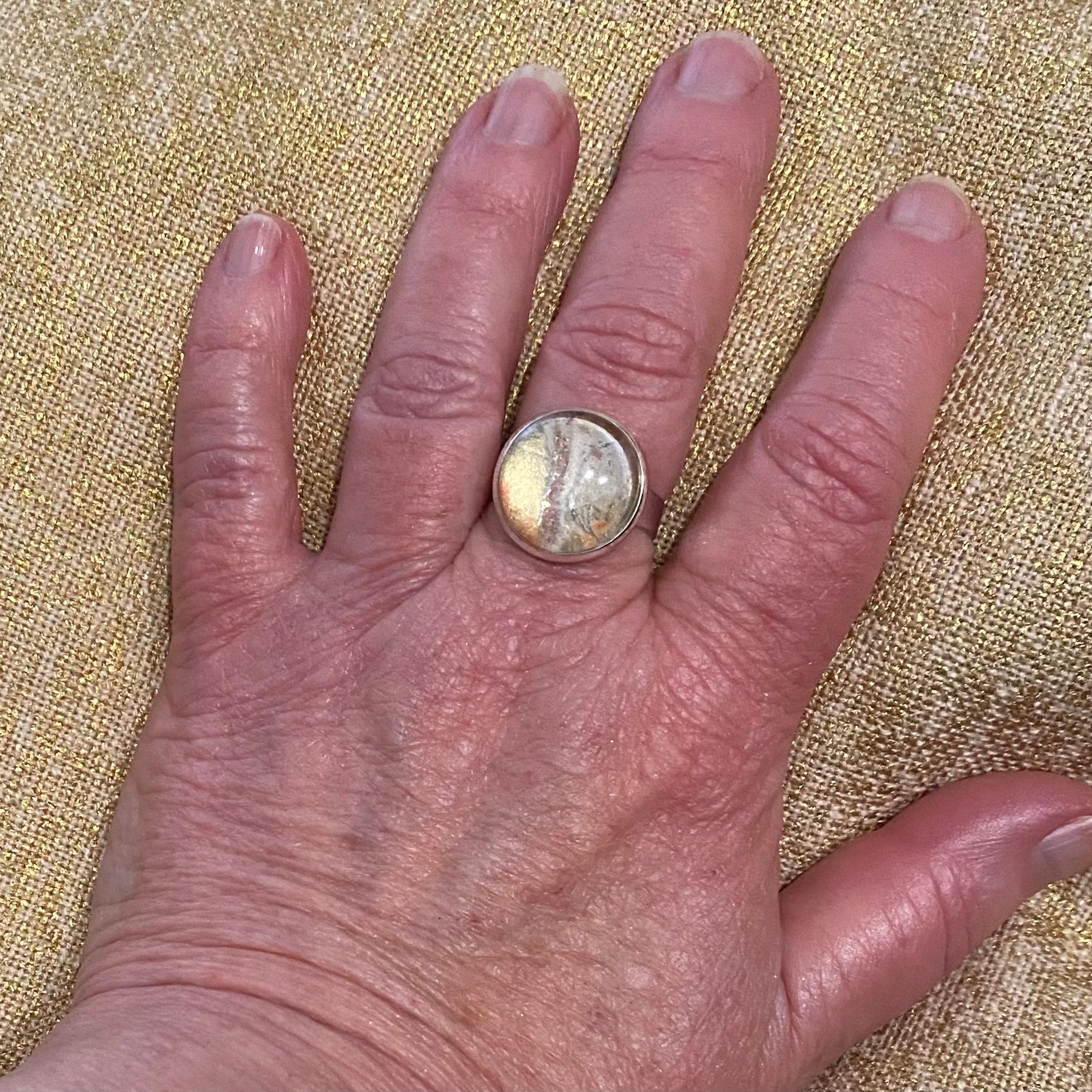 Desert Sunset Ring Handmade - One of a Kind | Handmade Unique Ring