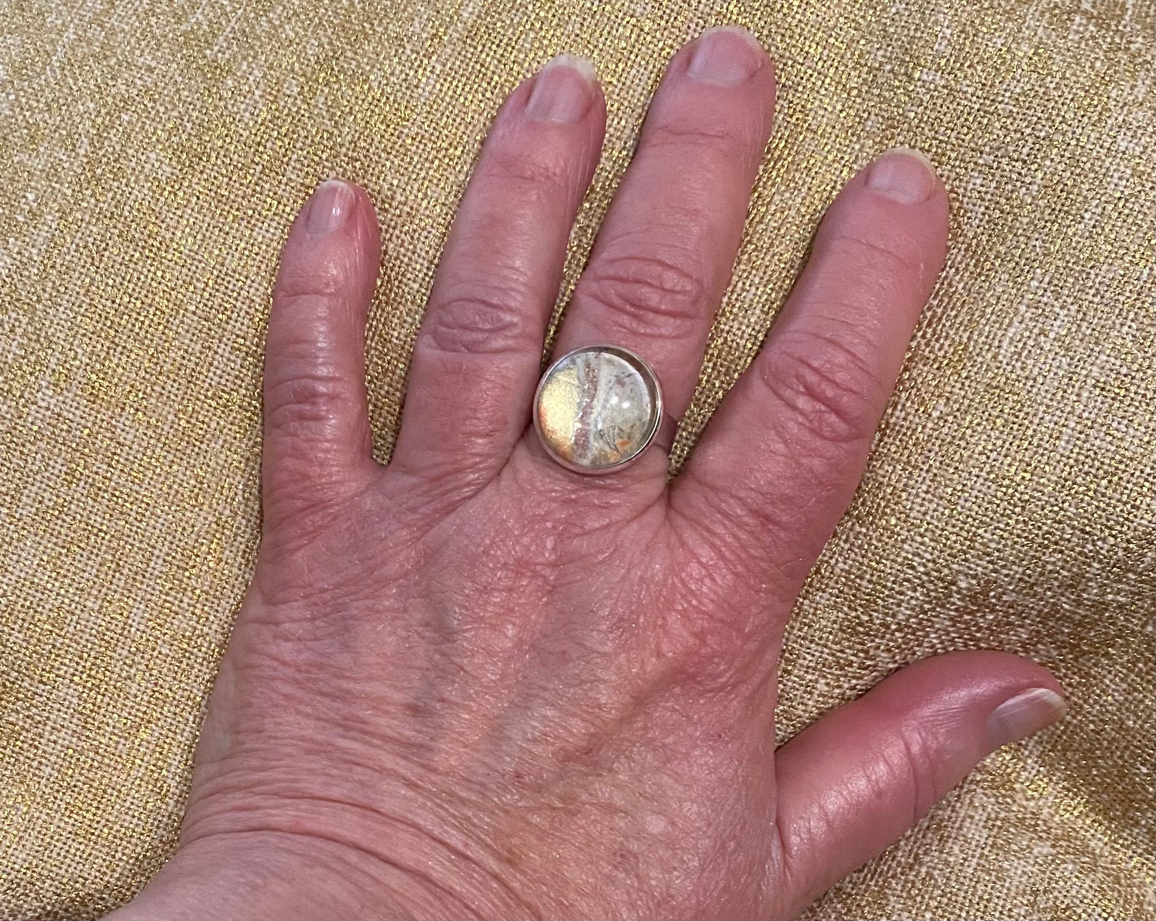 Desert Sunset Ring Handmade - One of a Kind | Handmade Unique Ring