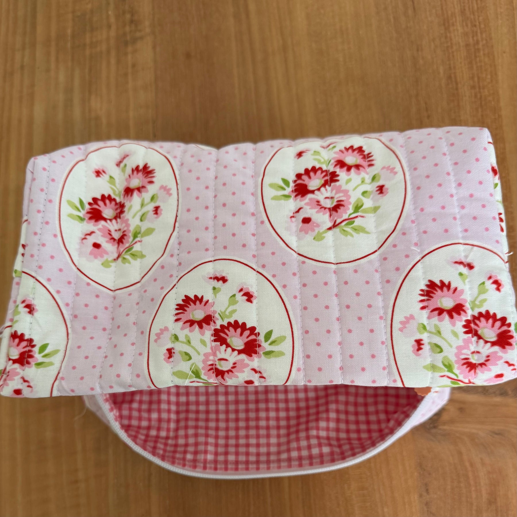 Quilted Box Pouch Bags