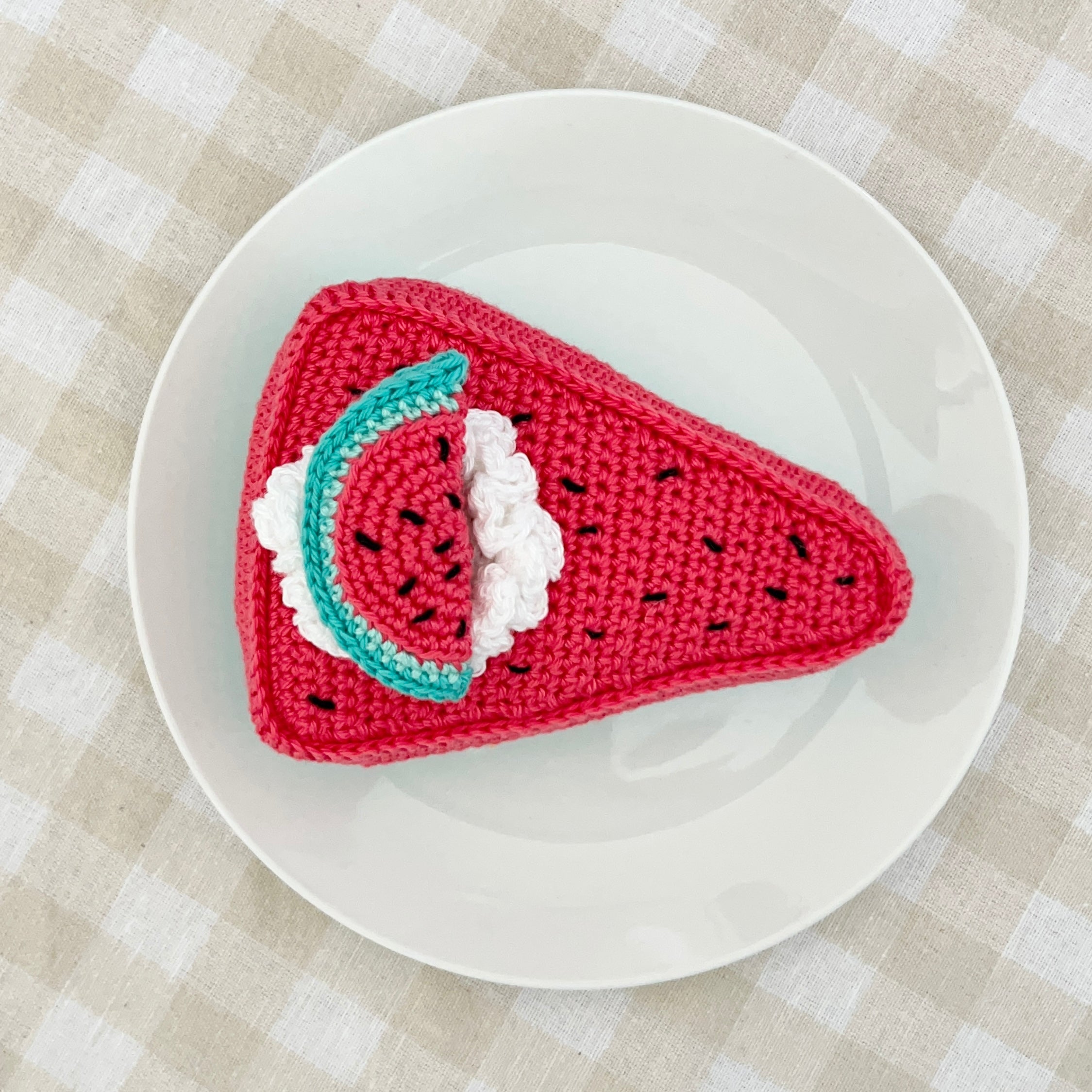 Crochet Cake Slice | Aussie Bakery Collection | Various Flavours | Pretend Play Food | Made to Order