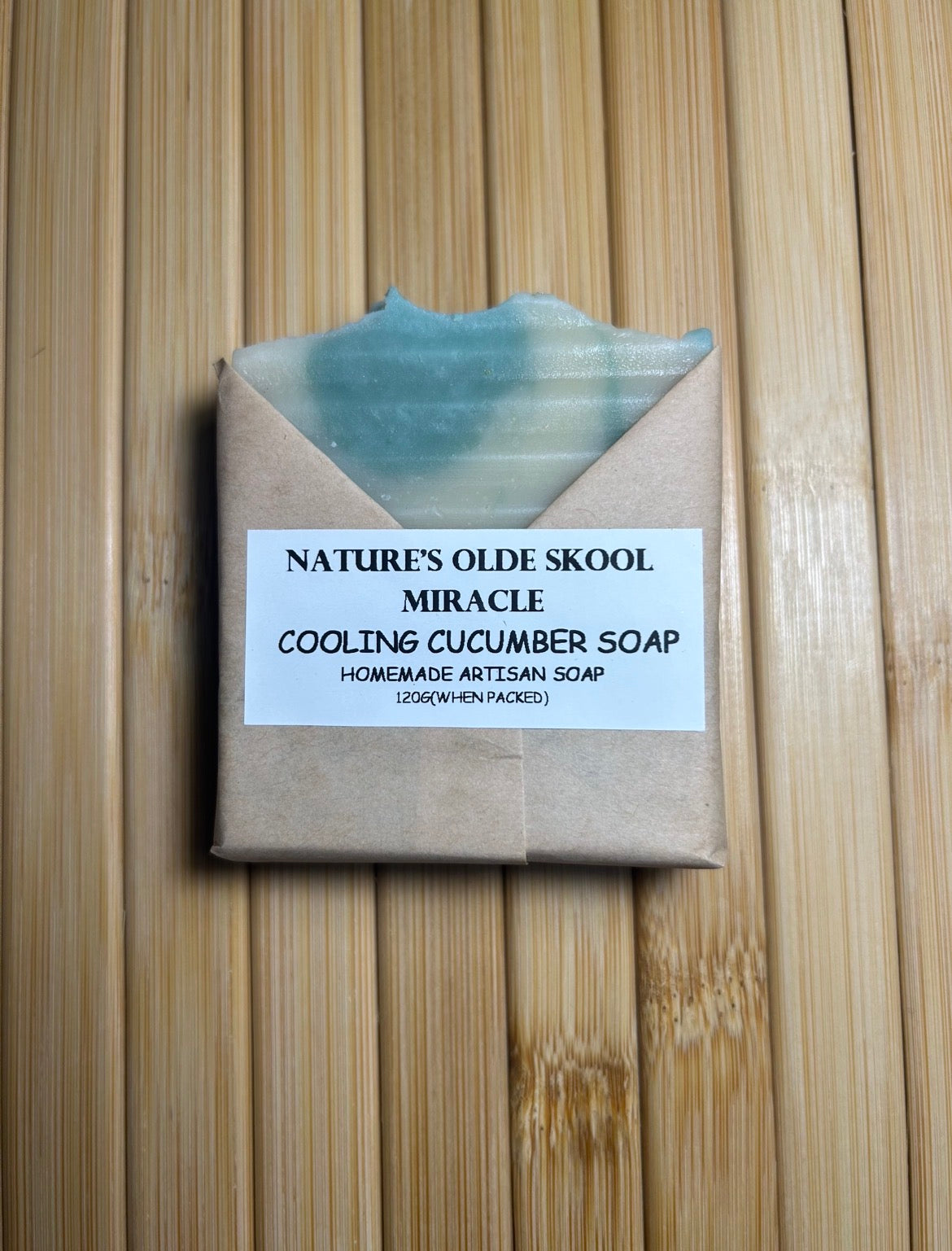 Natural Vegan Soap | Cucumber Soap | Handmade Soap | Vegan Friendly Skincare