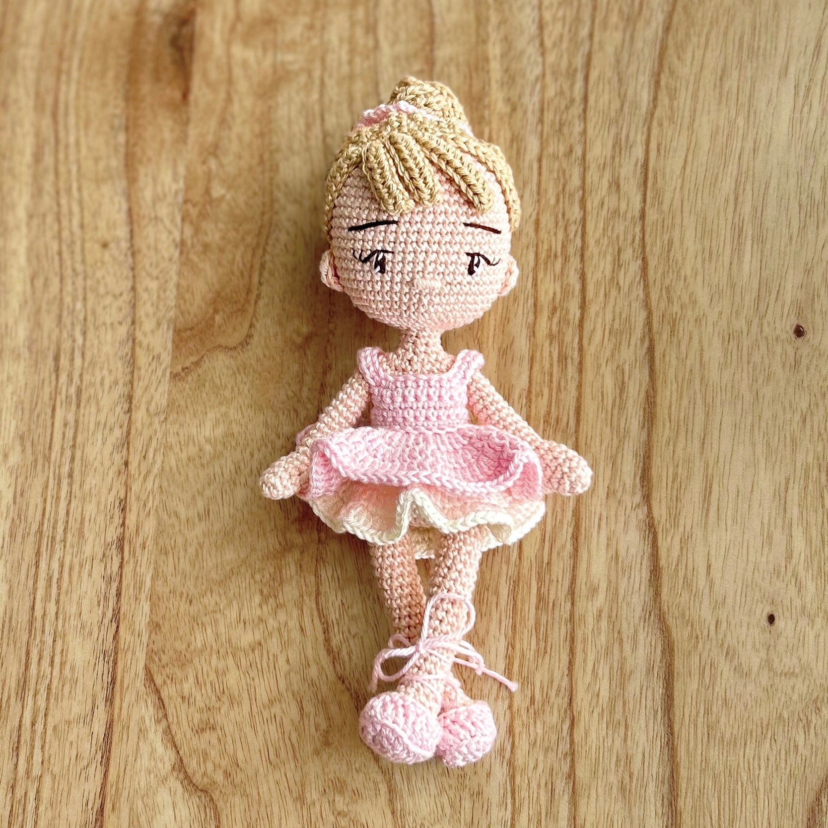 Clara | Crochet Ballerina Doll | 20cm | Ready to Ship