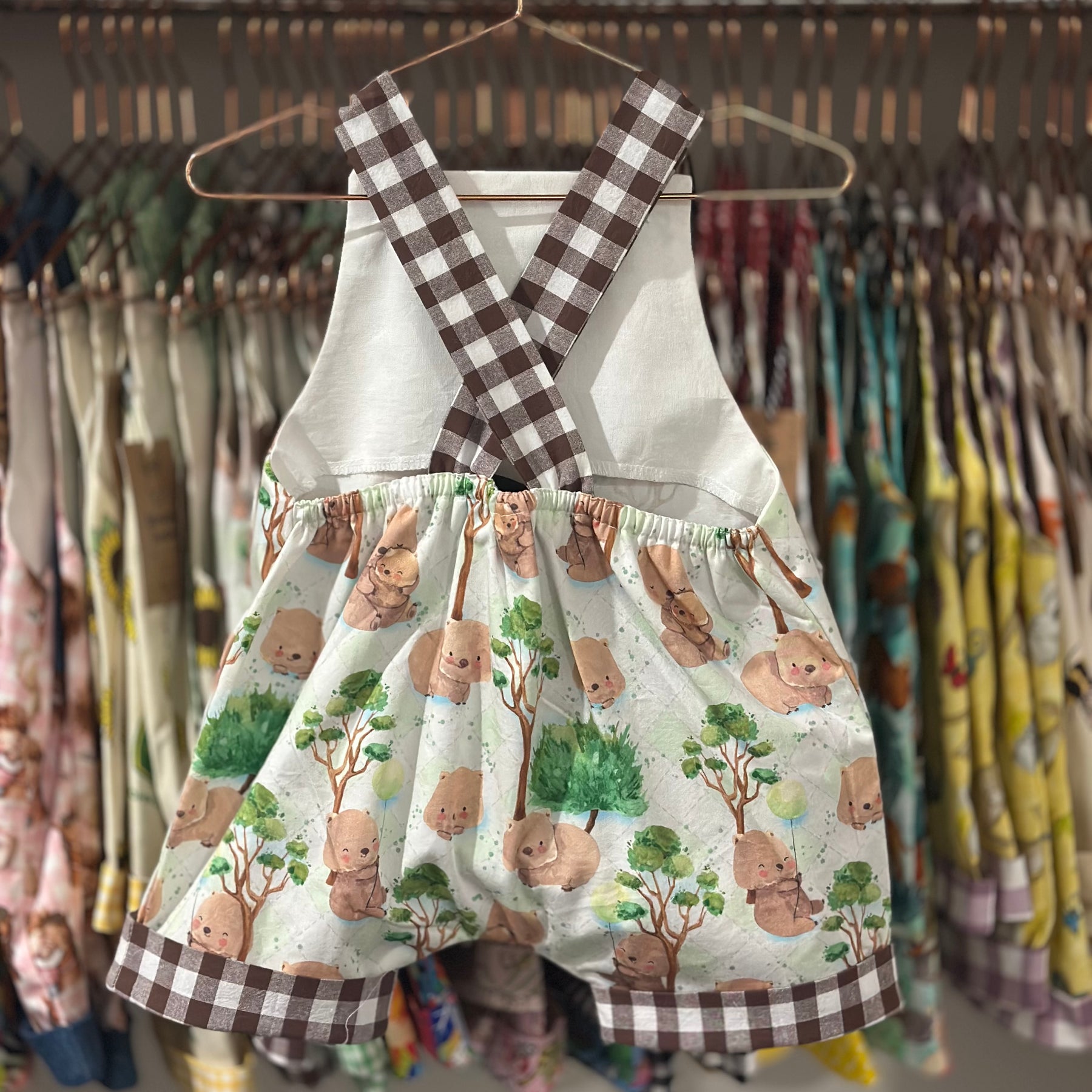 Country Wombat Handmade Overalls/Australiana Collection