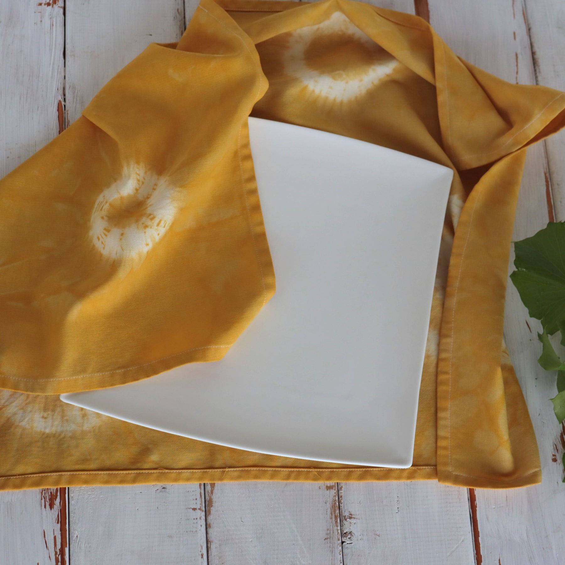 Shibori Tie Dyed Tea towels