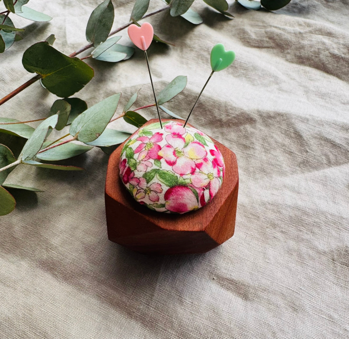 Handmade Heirloom Pin Cushions - collaboration Qhearts handmade X Spoon Gal