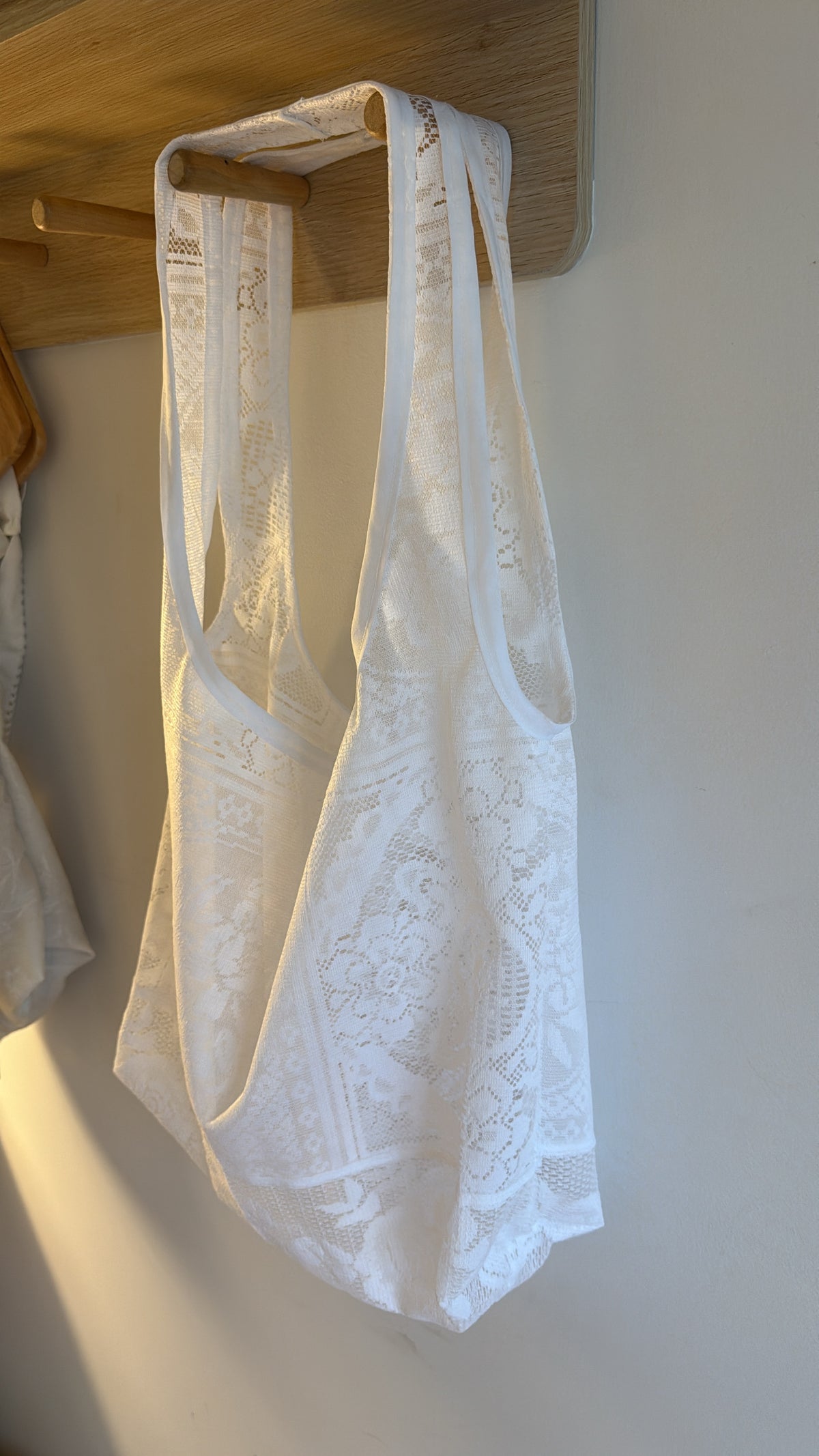 Handmade Vintage Lace Sling Bag