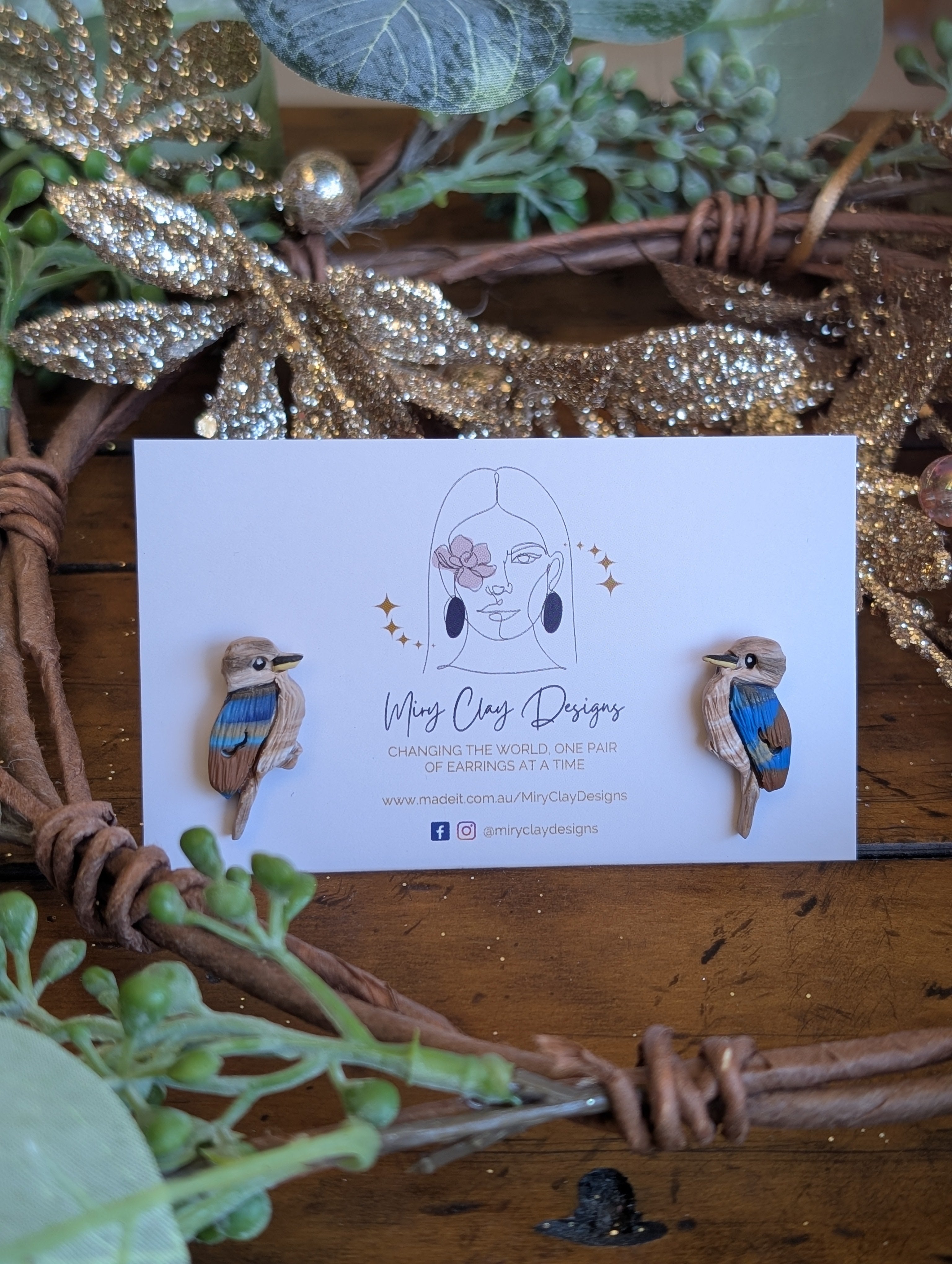Kookaburra Studs