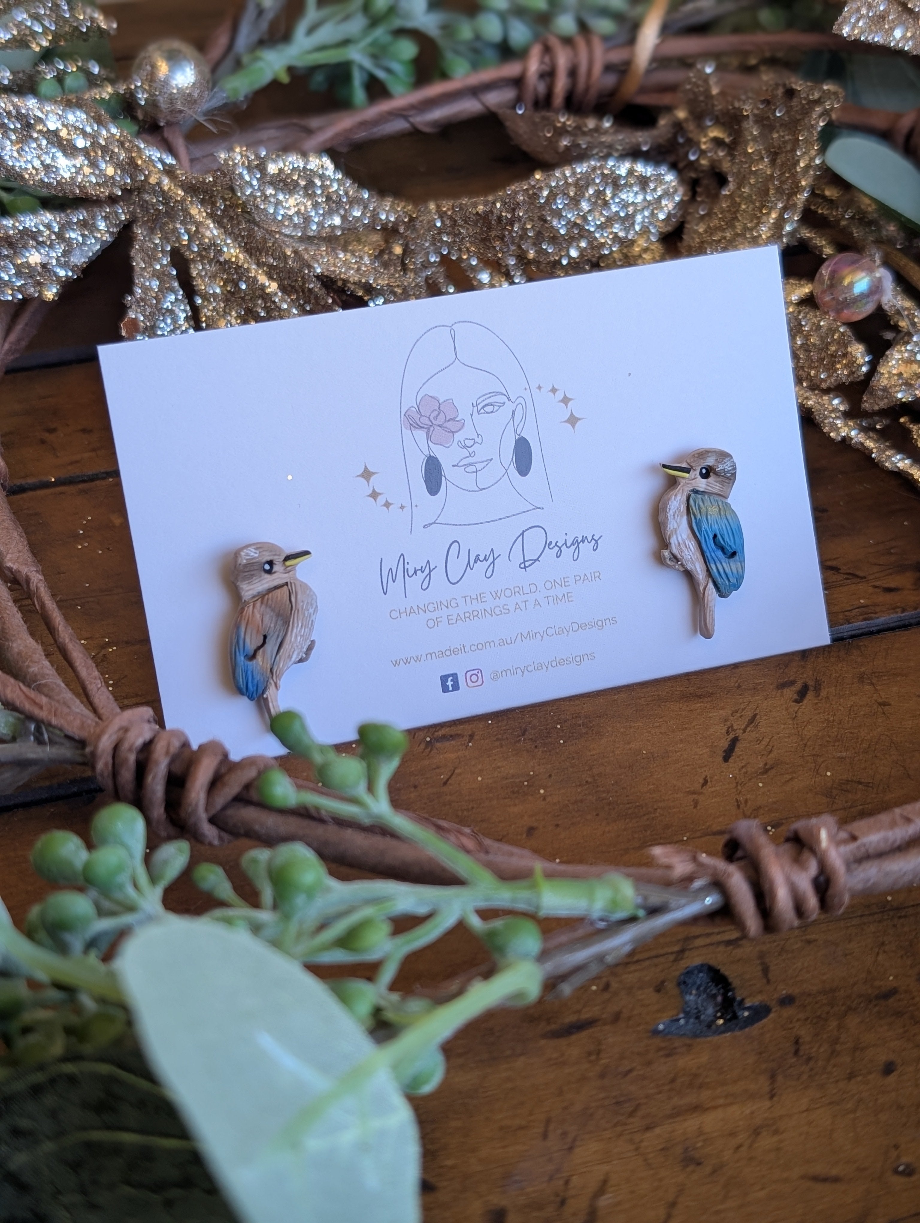 Kookaburra Studs