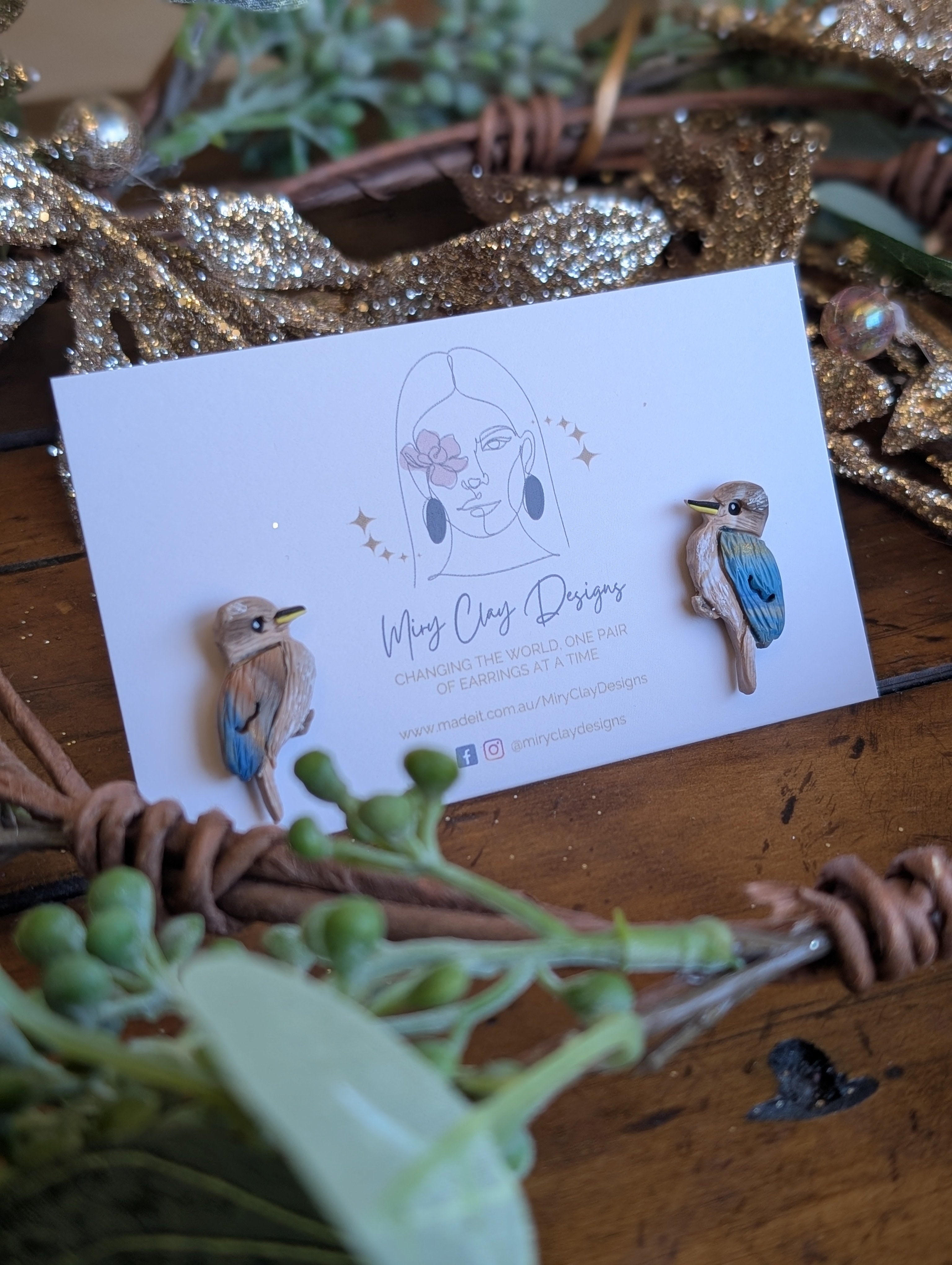 Kookaburra Studs