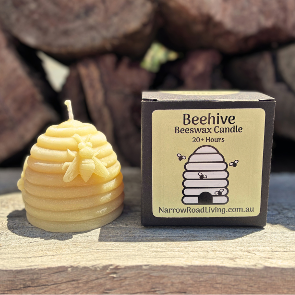 Beeswax Beehive Candle (Large and Small)