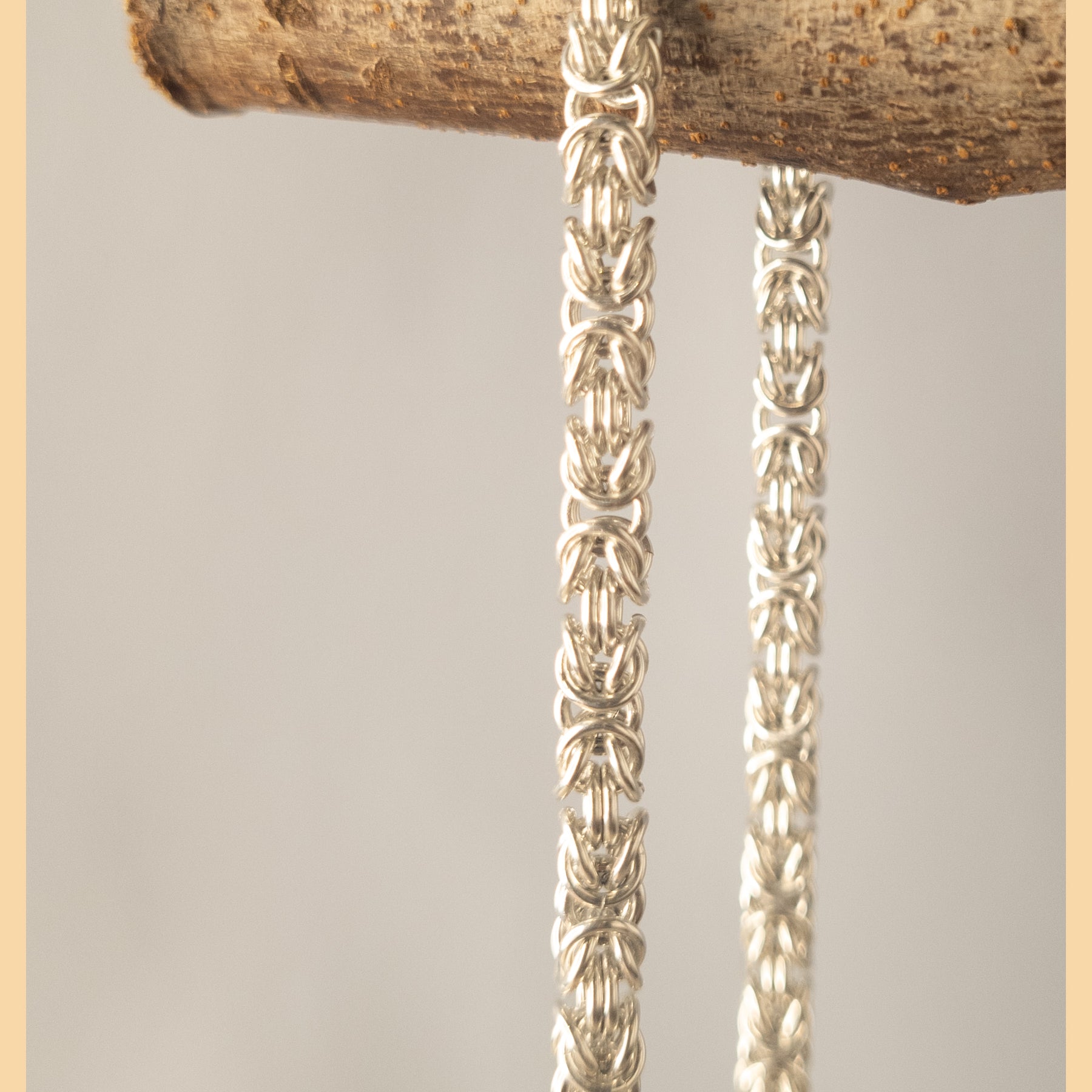 Chainmaille Byzantine Weave Bracelet