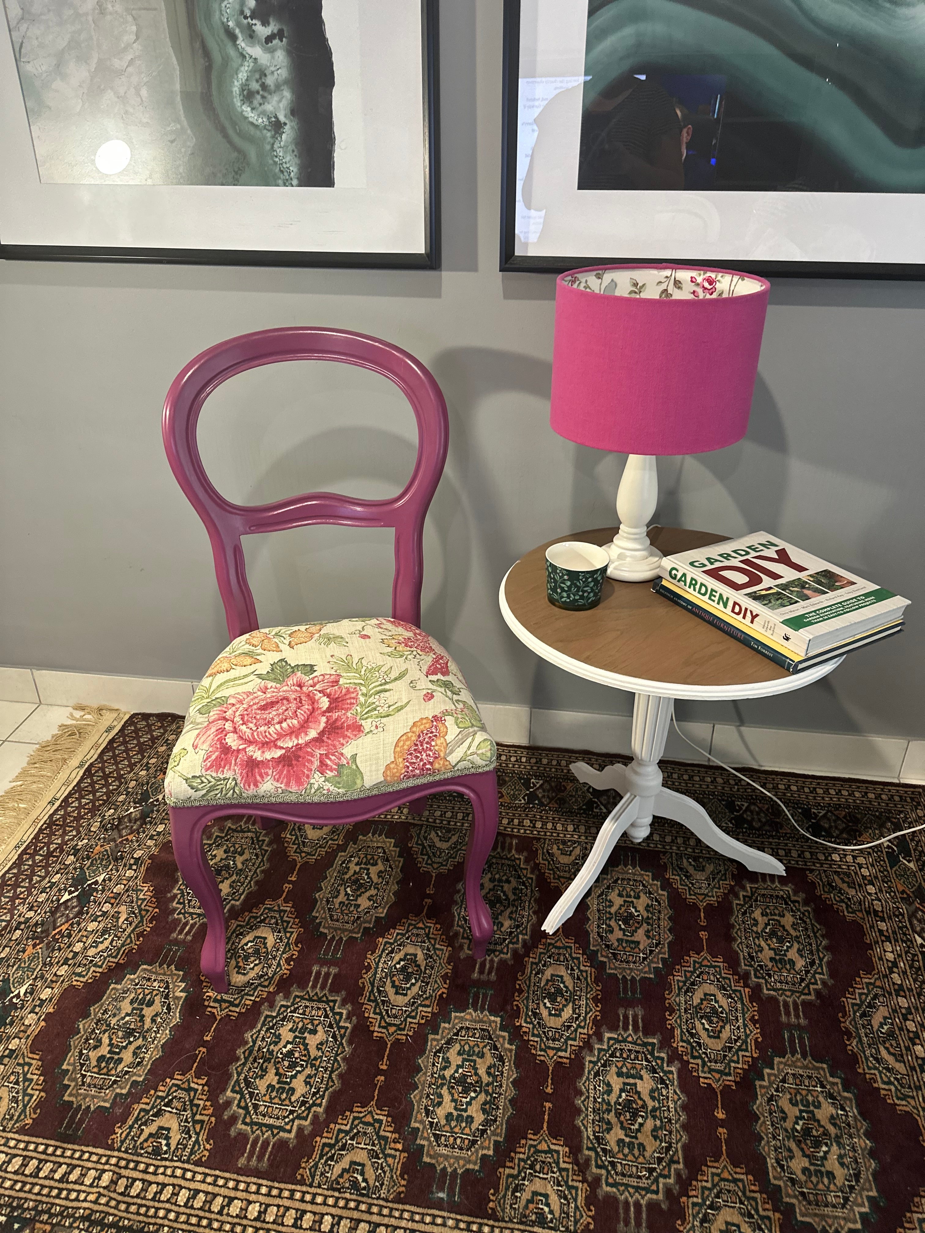 Birds Trail double side drum lampshade