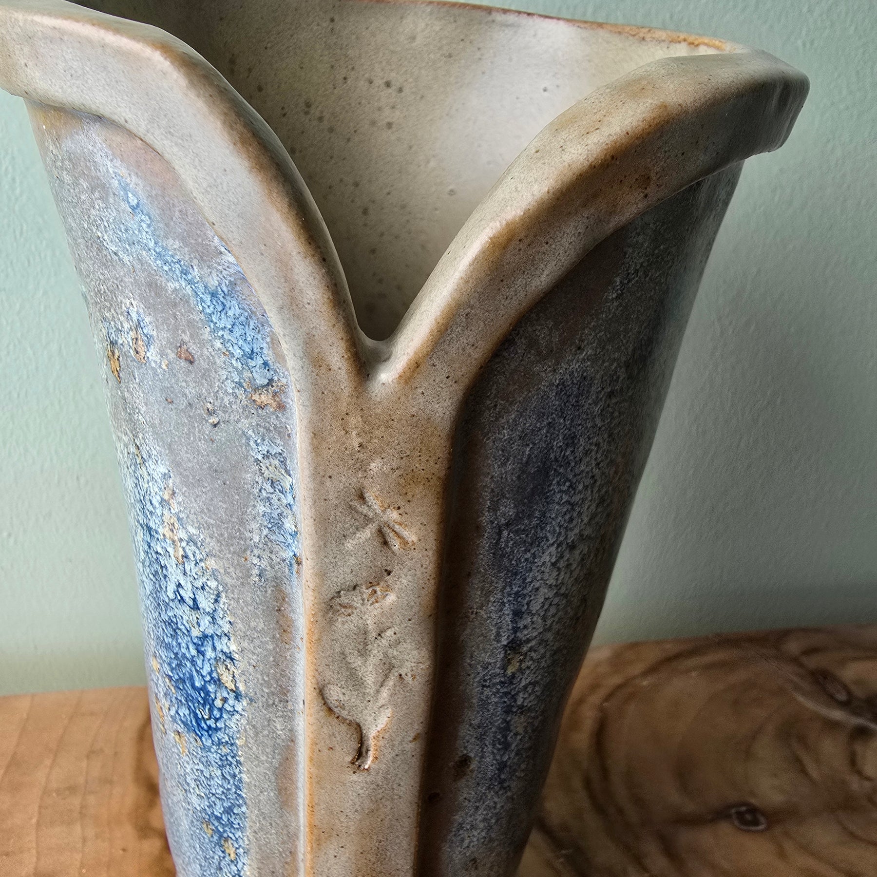 Elegant tall vase