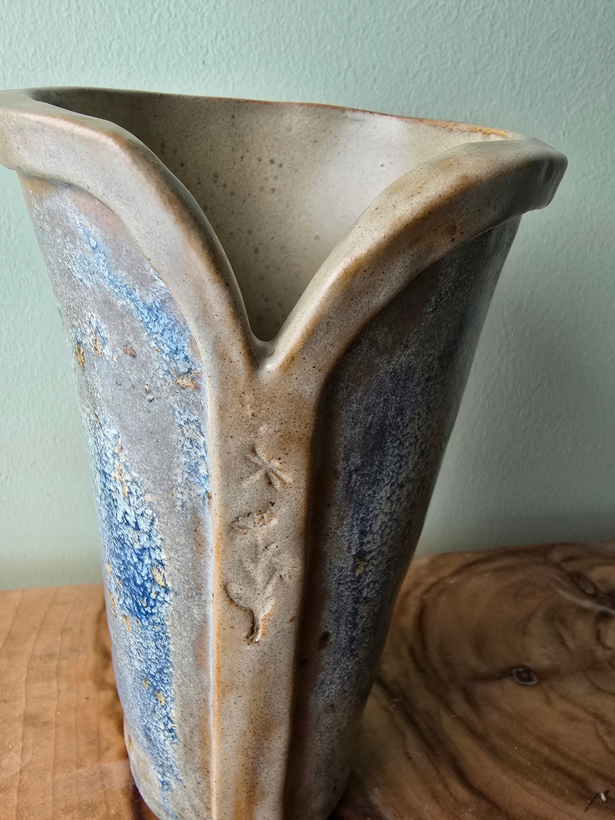 Elegant tall vase