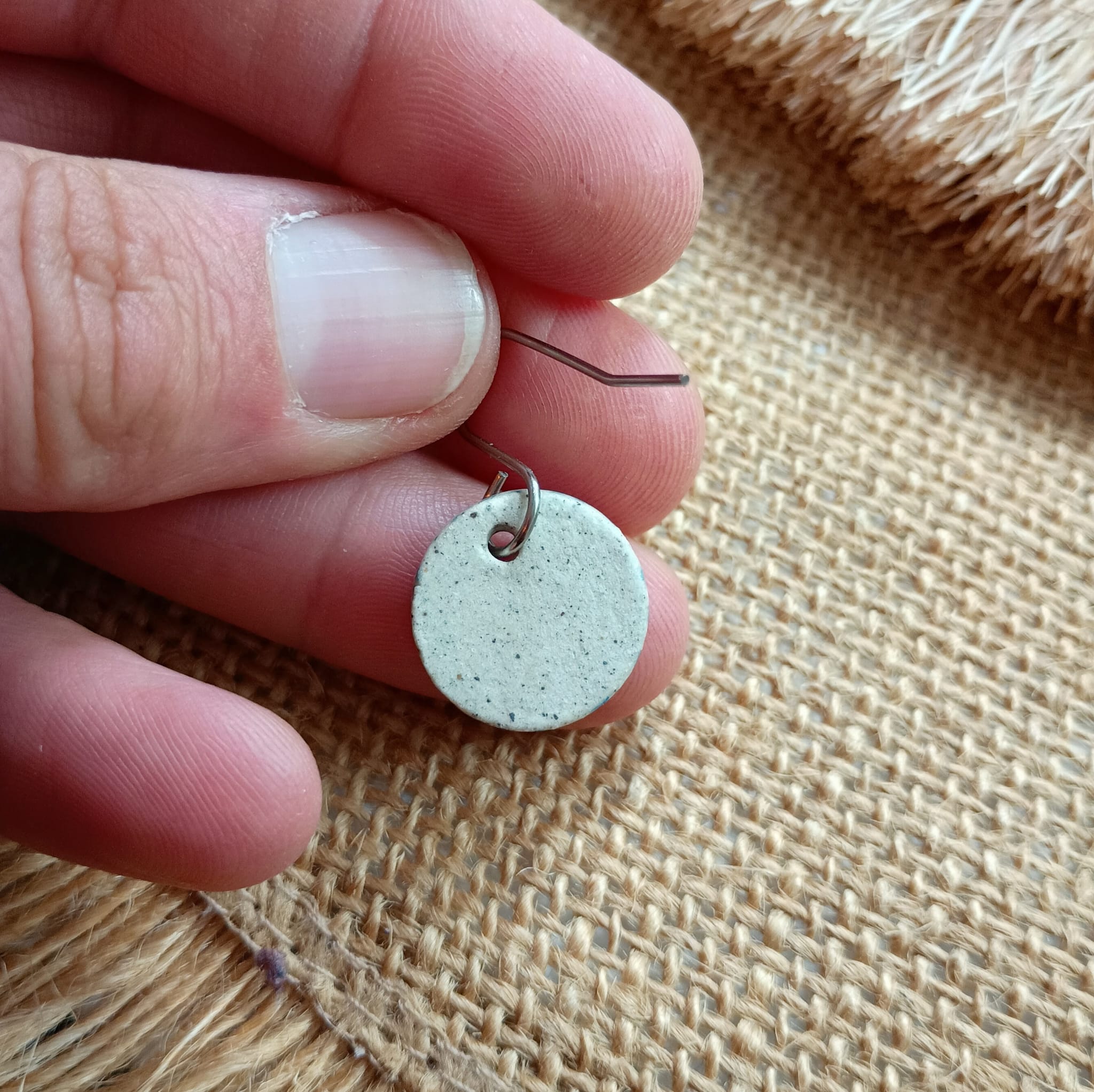 Small Dark Green Multi-Tone Spotted Drops