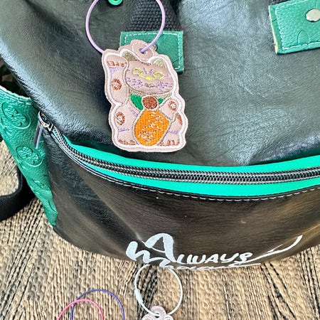 Lucky Cat tag/bookmark